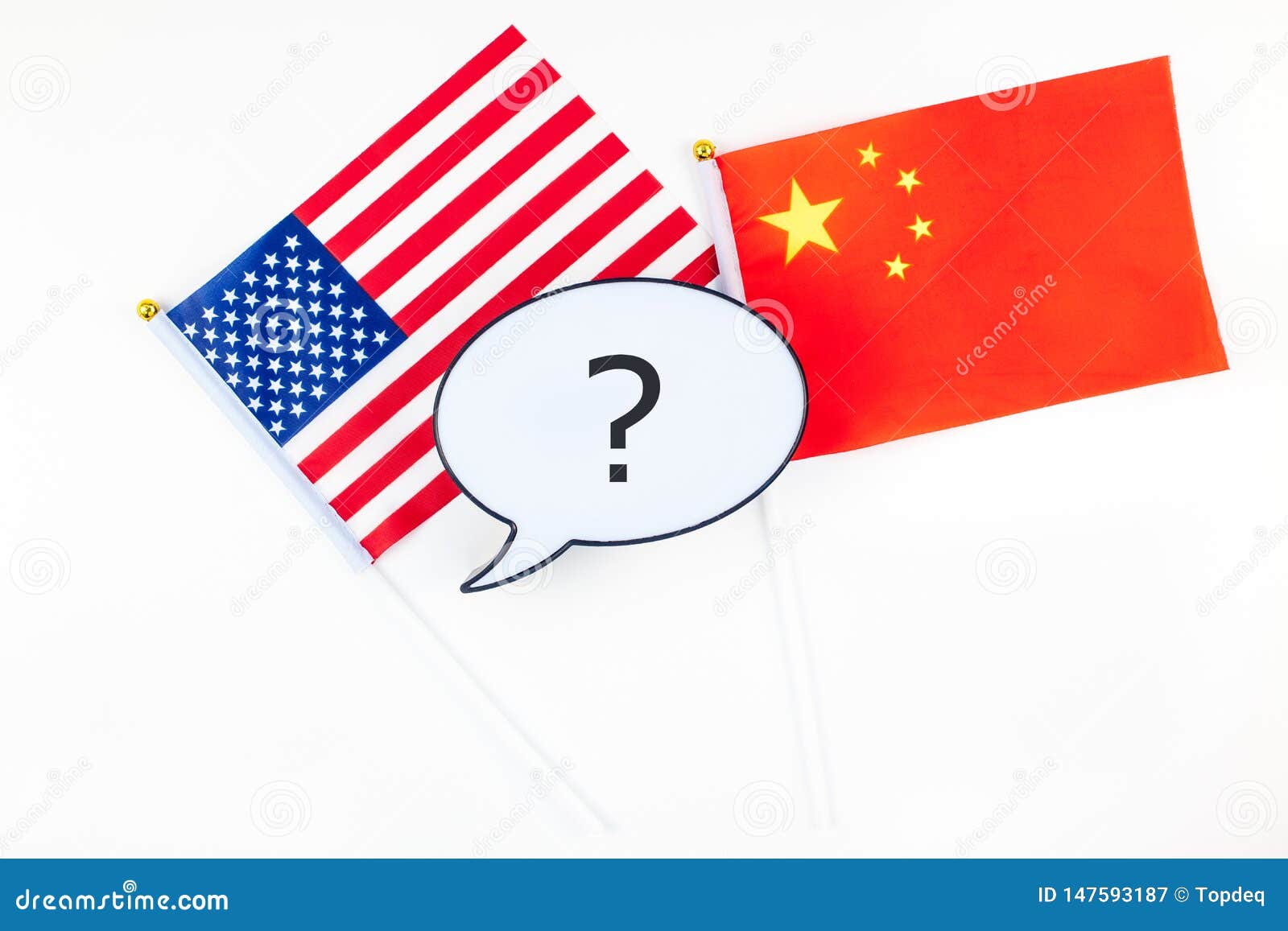 Concept Of Trade War Between USA And China Stock Image ...