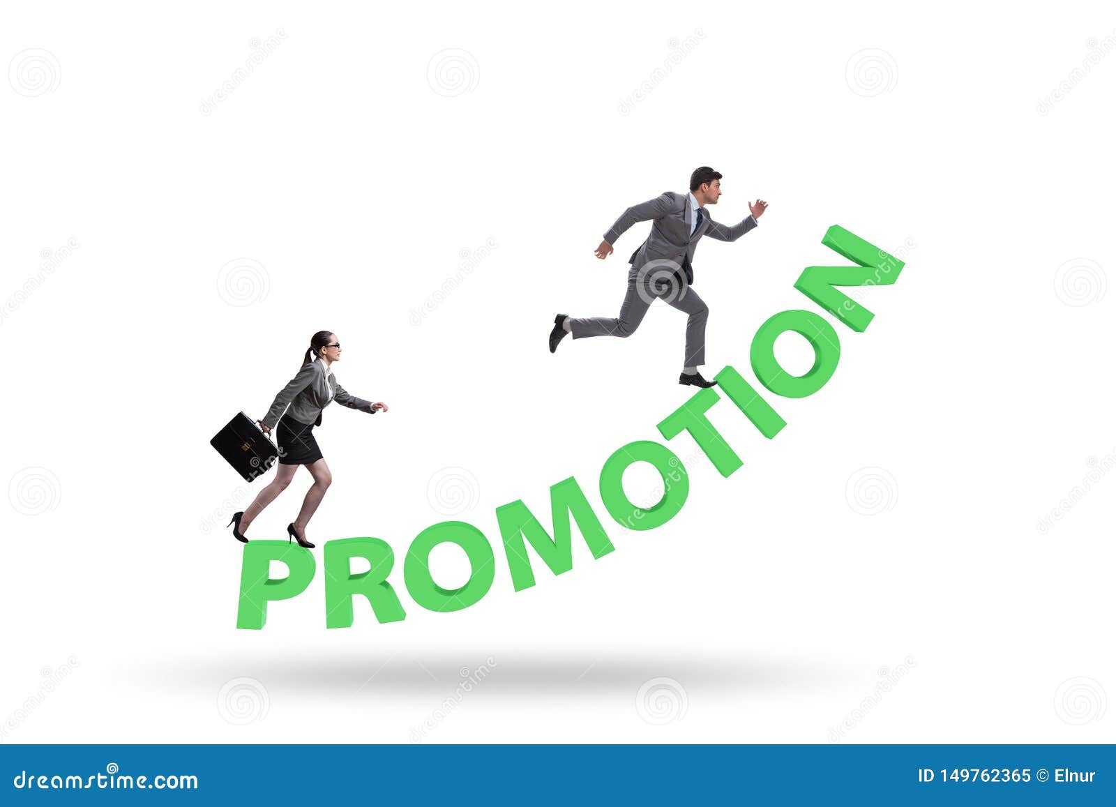 Concept of Unequal Treatment of Woman and Man Stock Image Image of