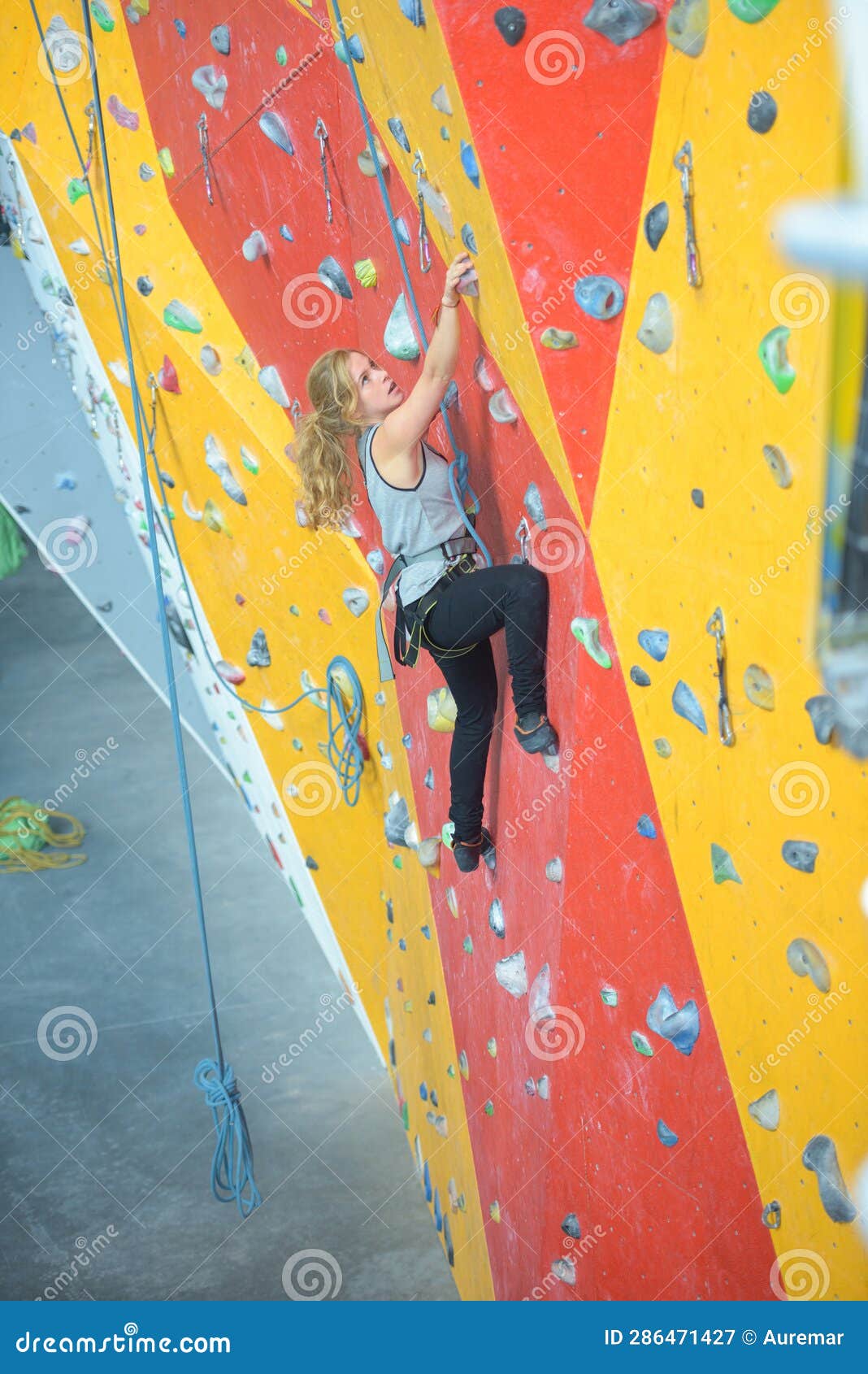 Concept Wall Climbing Activity Stock Image Image of vertical, wall