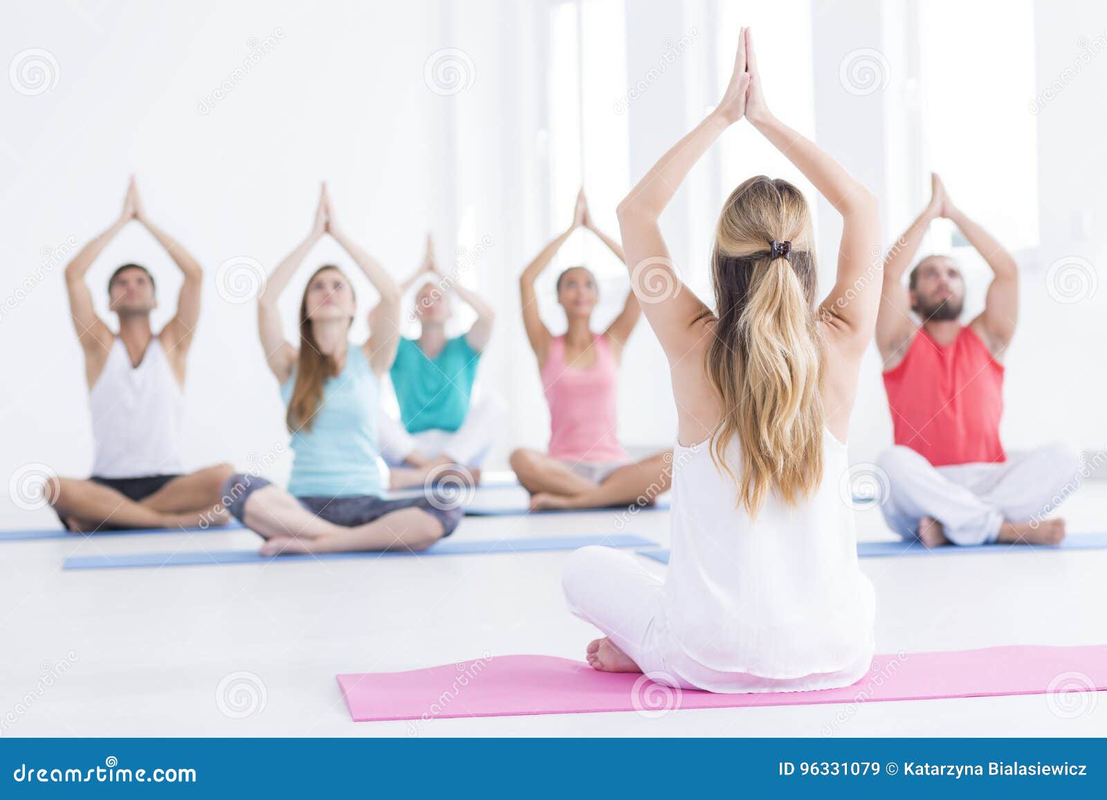 concept of yoga class