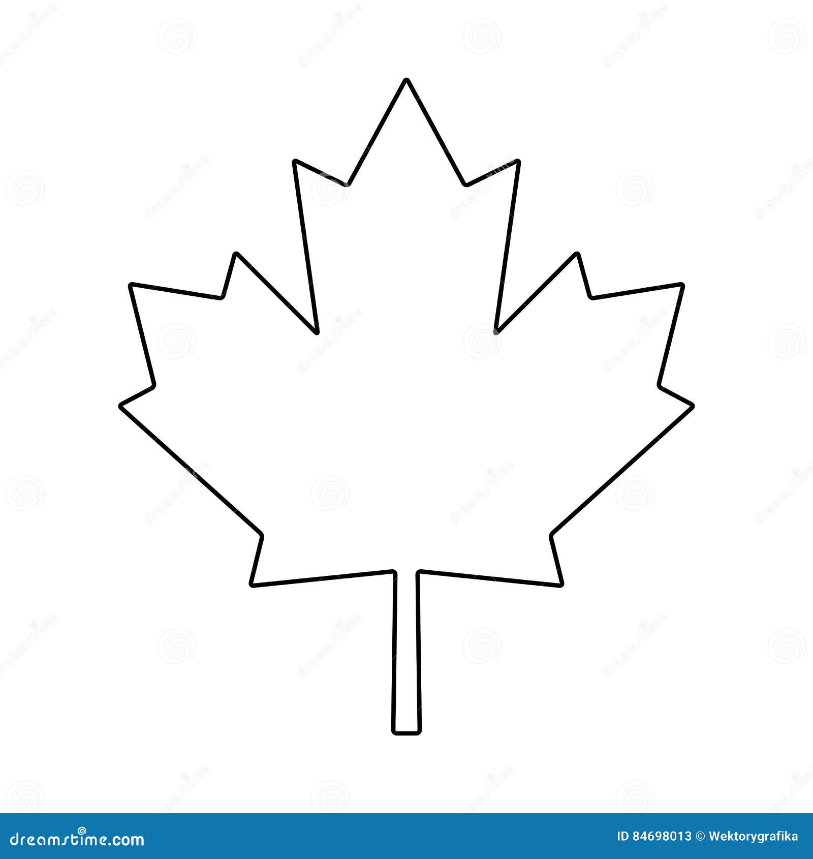 illustration stock conception d ic ne de symbole de vecteur de canada de feuille d érable image