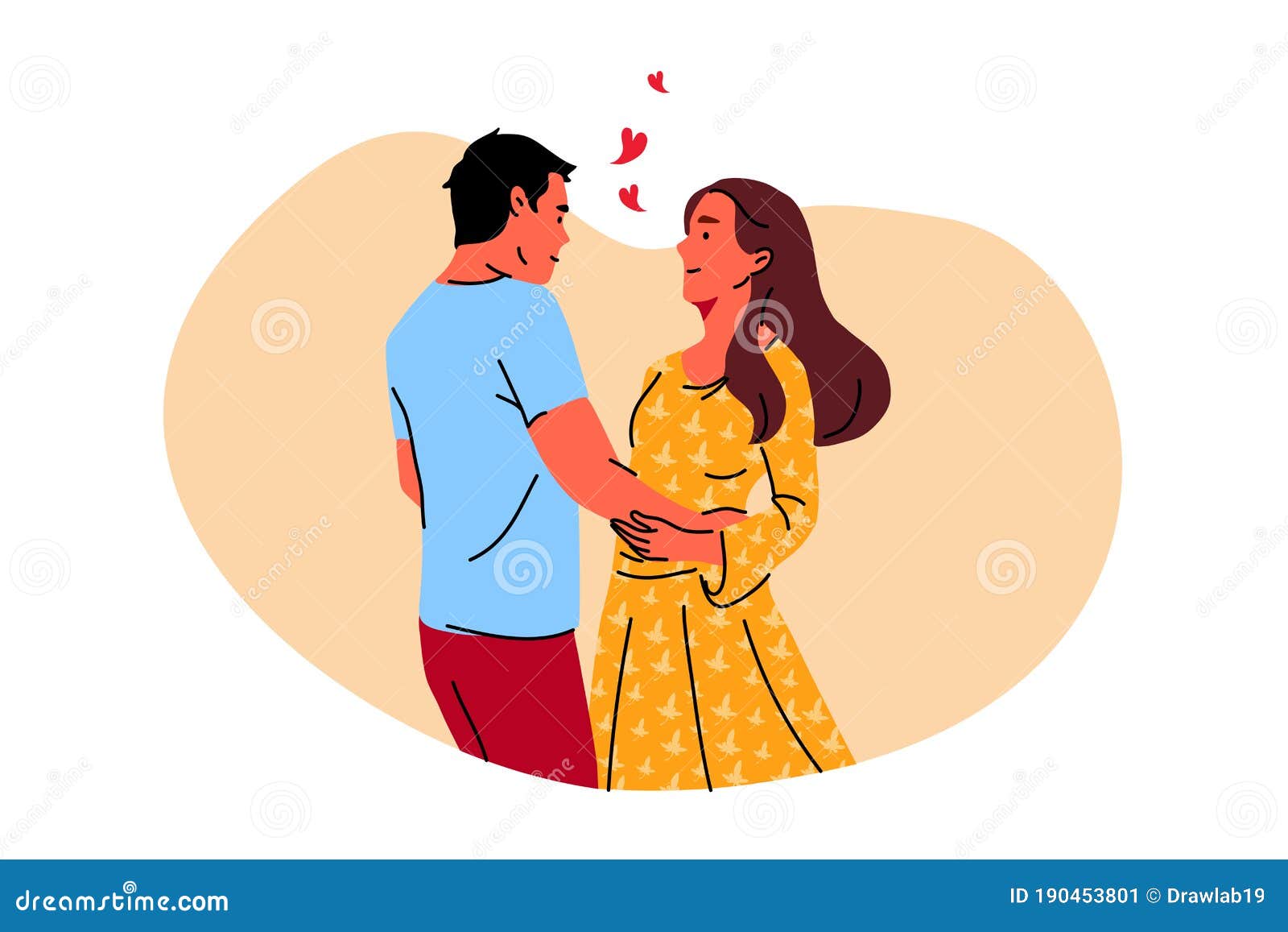 Concepto De Amor De Pareja De Baile Romántico Ilustración del Vector - Ilustración de persona, marido: 190453801 Concepto De Amor De Pareja De Baile Romántico Ilustración del Vector - Ilustración de persona, marido: 190453801