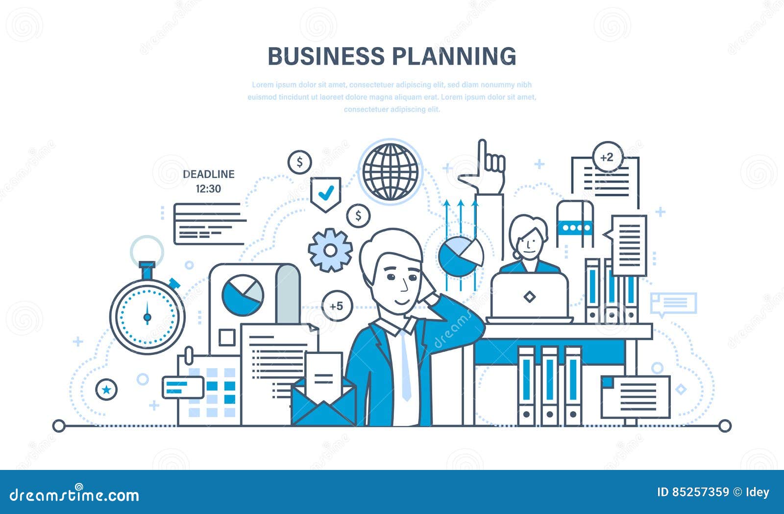 Concepto De La Planificación De Empresas - Flujo De Concepto De La Planificación De Empresas - Flujo De