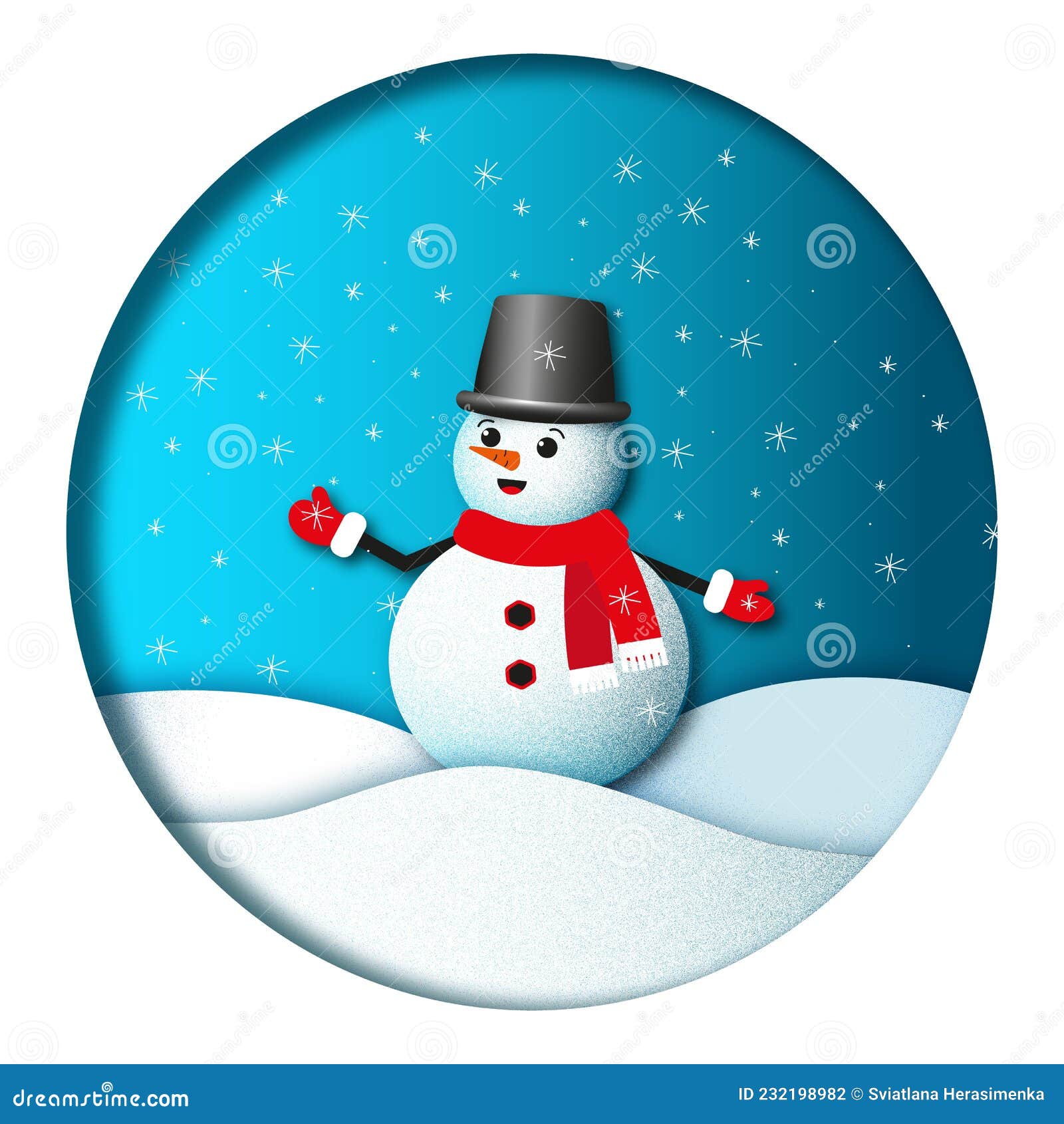 Concepto De Un Muñeco De Nieve En El Estilo De Efecto De Papel Recortado. Ilustración De Dibujos Animados Vectoriales. Ilustración del Vector - Ilustración de nuevo, celebre: 232198982 Concepto De Un Muñeco De Nieve En El Estilo De Efecto De Papel Recortado. Ilustración De Dibujos Animados Vectoriales. Ilustración del Vector - Ilustración de nuevo, celebre: 232198982