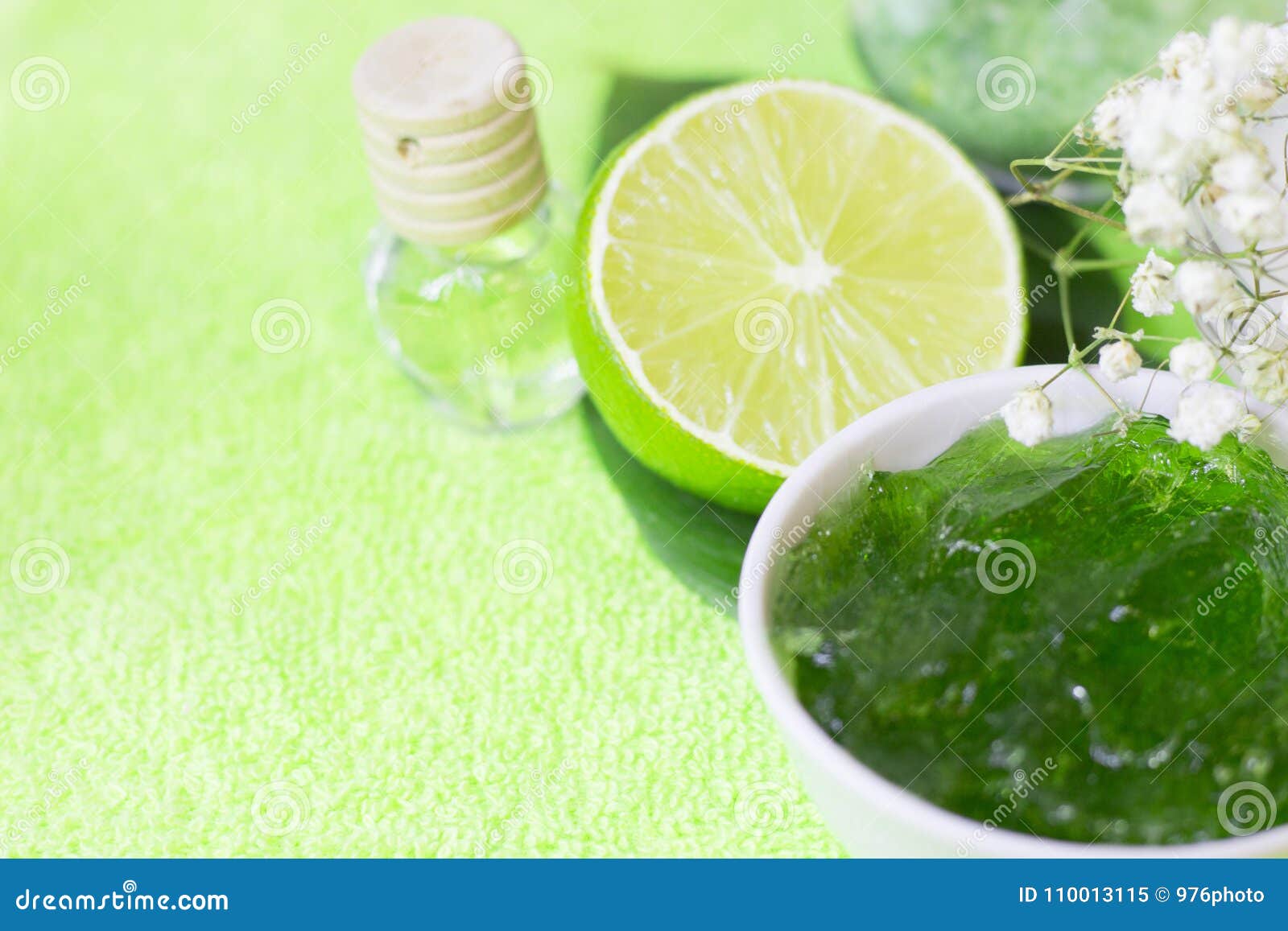 Concepto Verde Del Aromatherapy Imagen de archivo Imagen de casero