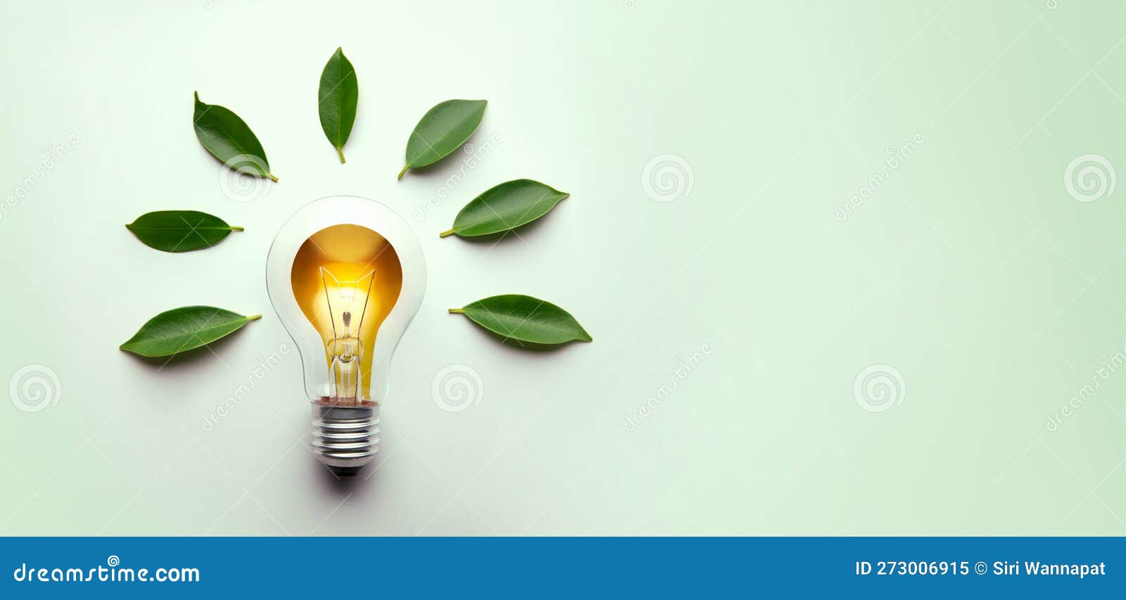 Conceptos De Energía Verde. Bombilla Inalámbrica Rodeada De Hojas Verdes  Como Señal De Luz Encendida. Neutralidad De Carbono Y Esg Imagen de archivo  - Imagen de industria, ambiente: 273006915