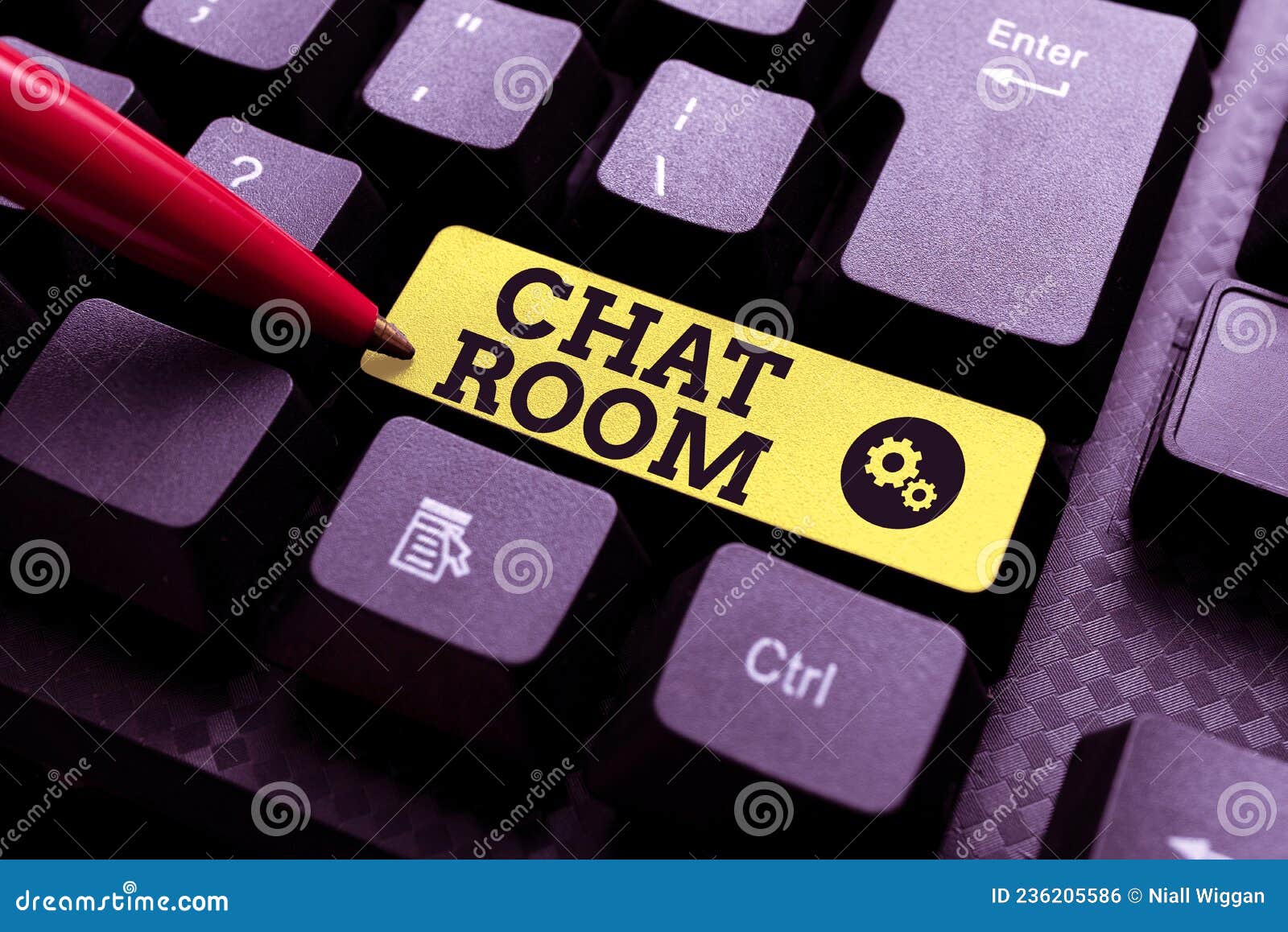 Inspiration Showing Sign Chat Room. Business Approach Area on the