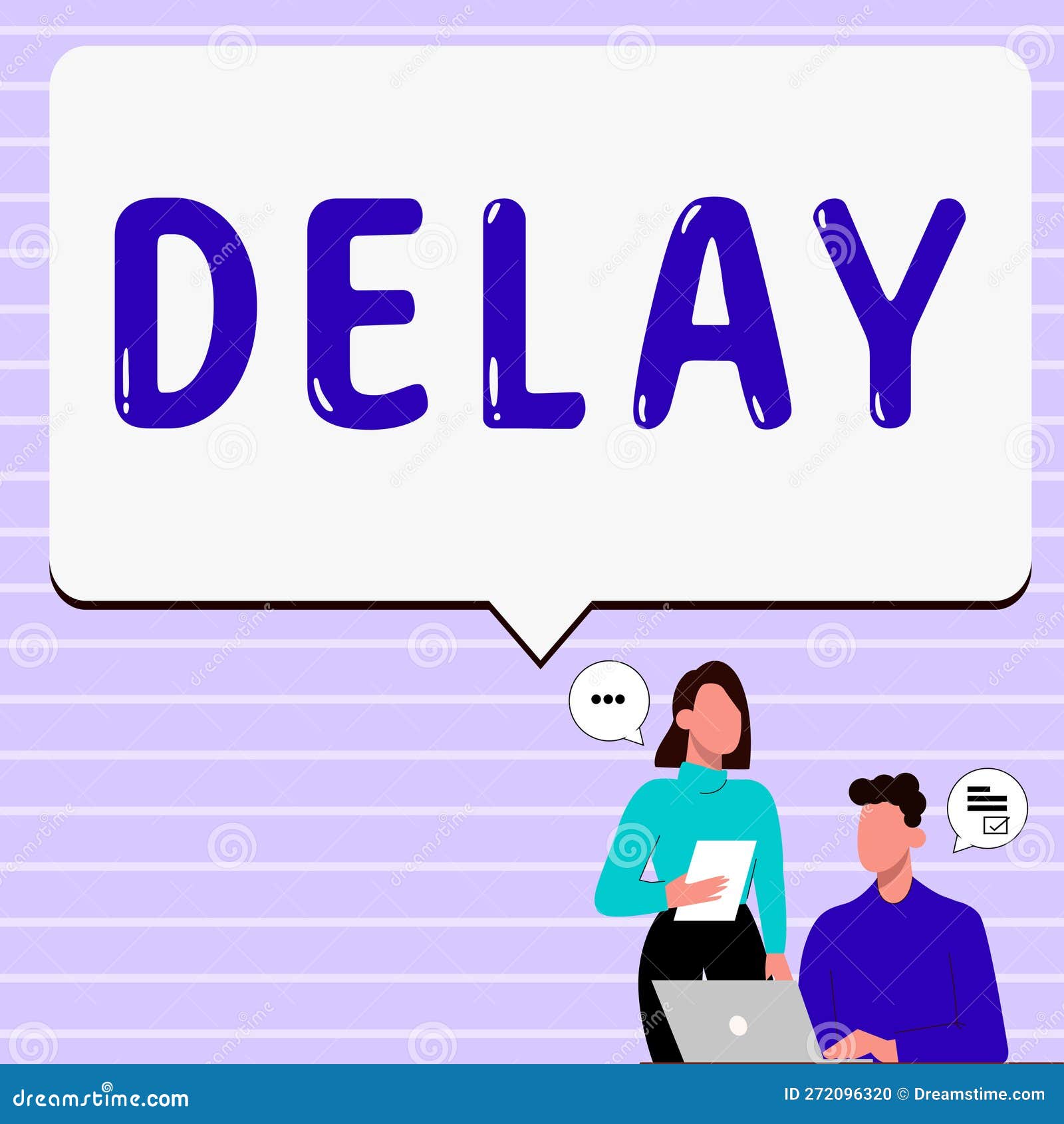 Delay - definition and meaning with pictures