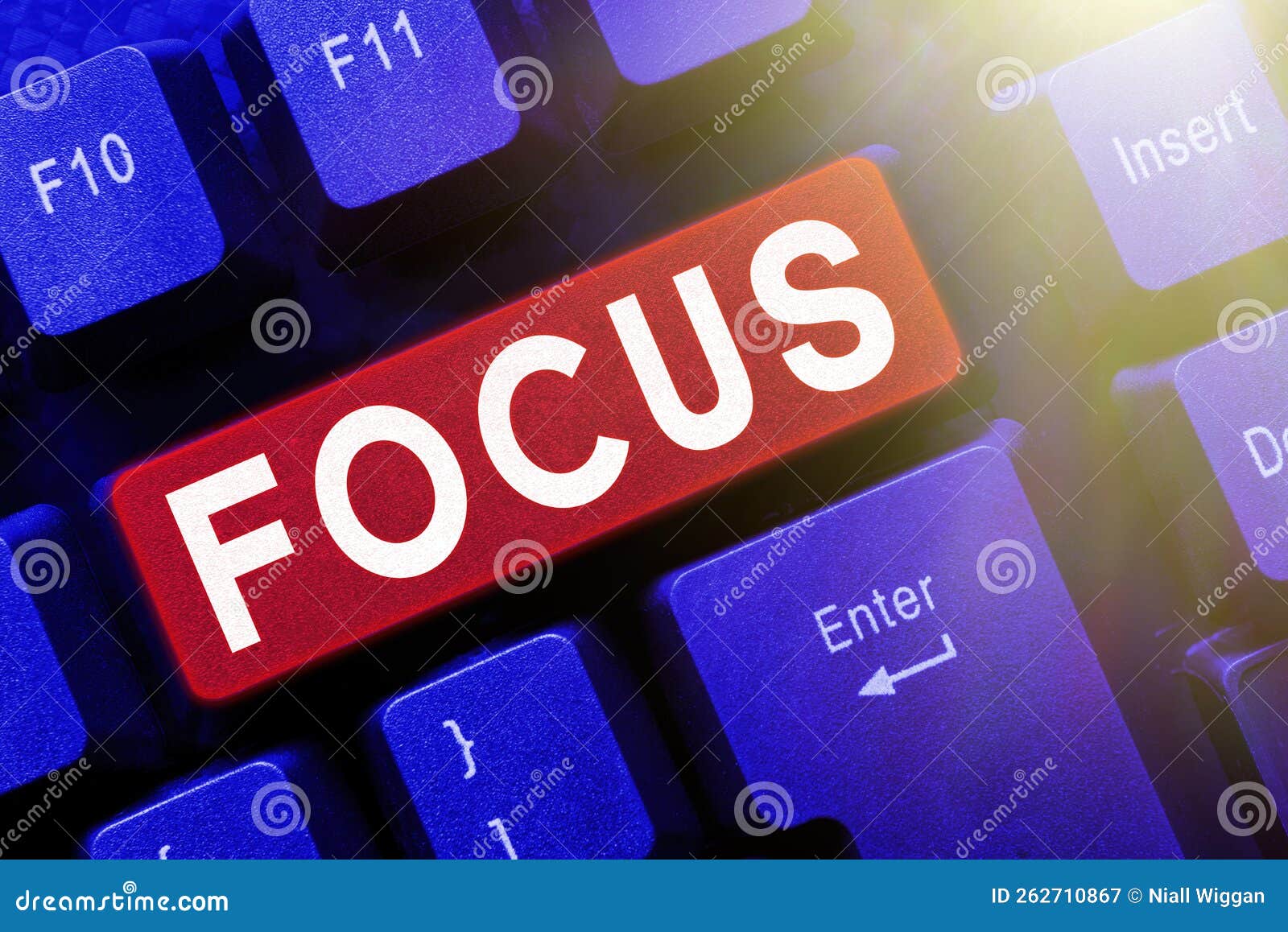 Conceptual Caption Focus. Business Idea State Quality of Having or