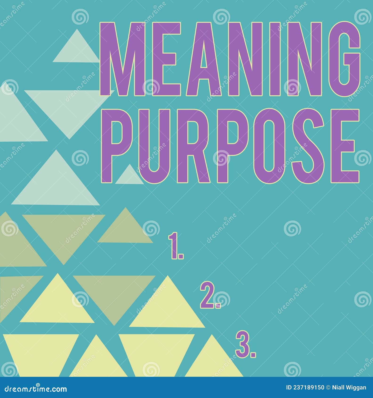 Text Sign Showing Meaning Purpose. Word Written on the Reason for Which Something is Done or