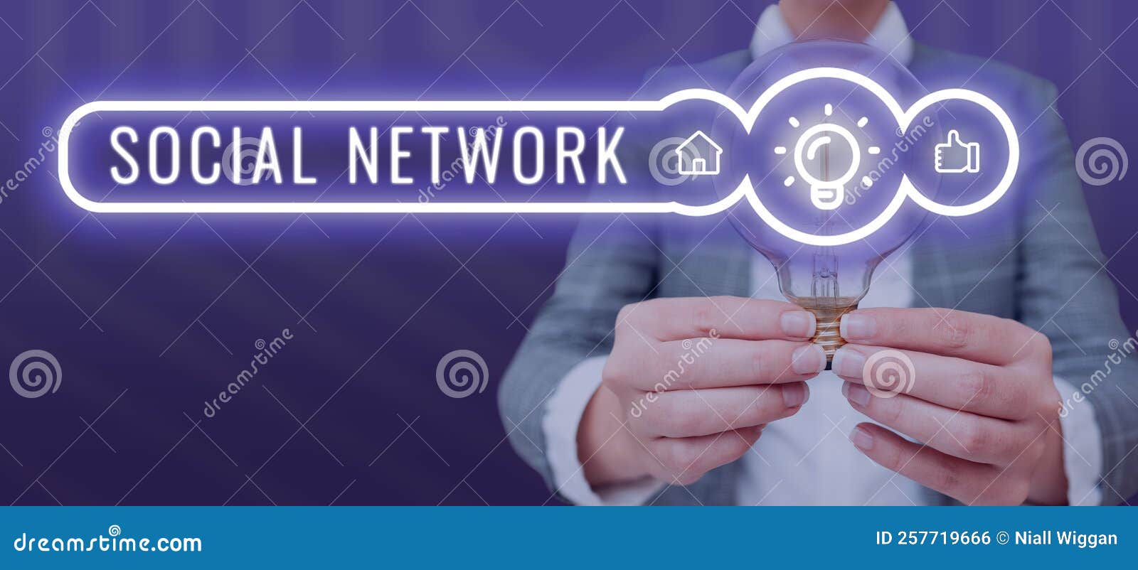 Conceptual Caption Social Network. Concept Meaning a Framework of