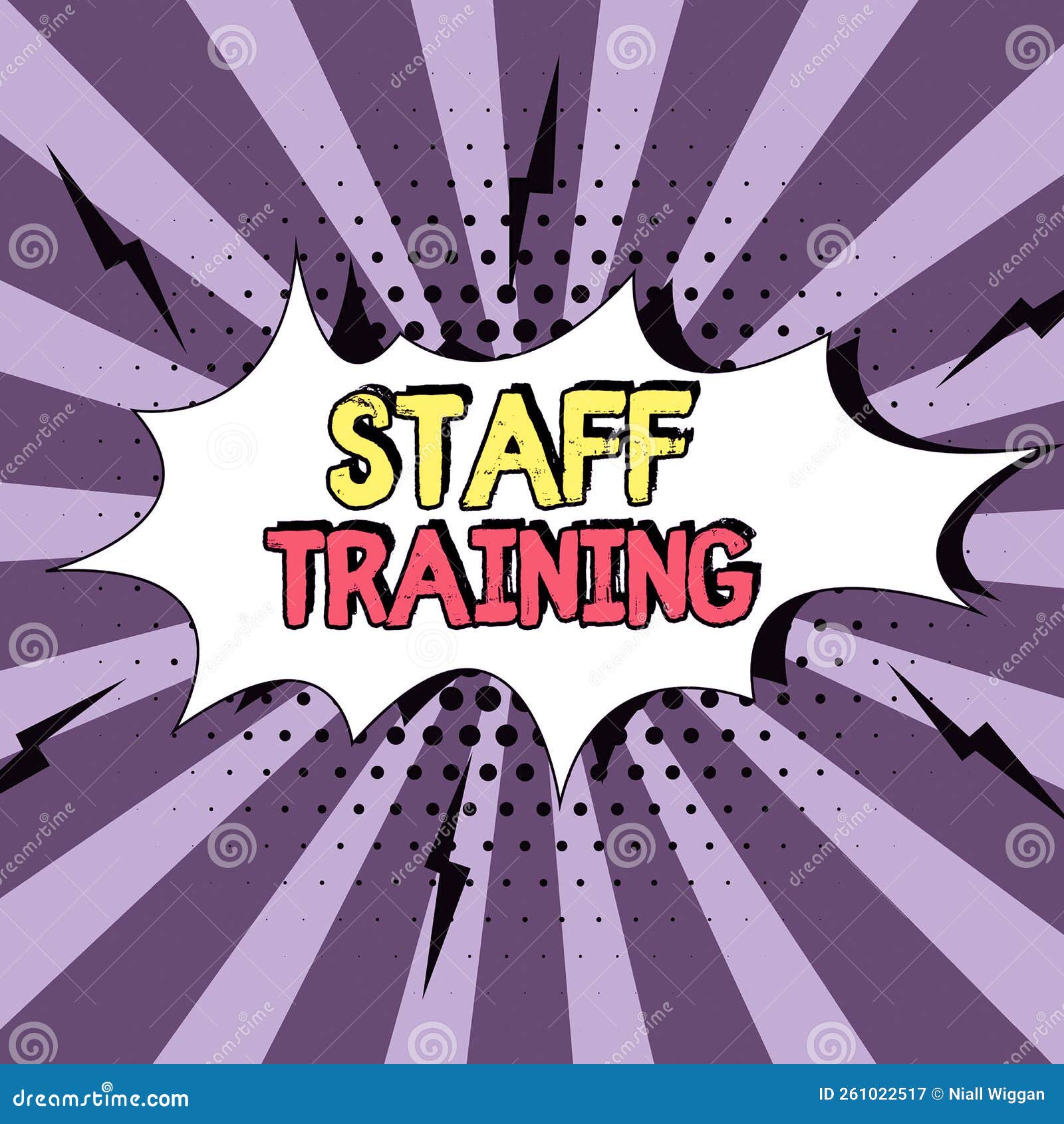 Conceptual Caption Staff Training. Concept Meaning Program that Helps