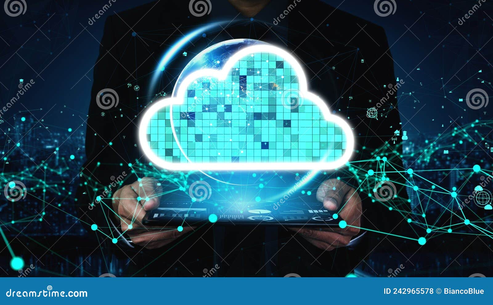 Conceptual Cloud Computing And Data Storage Technology For Future