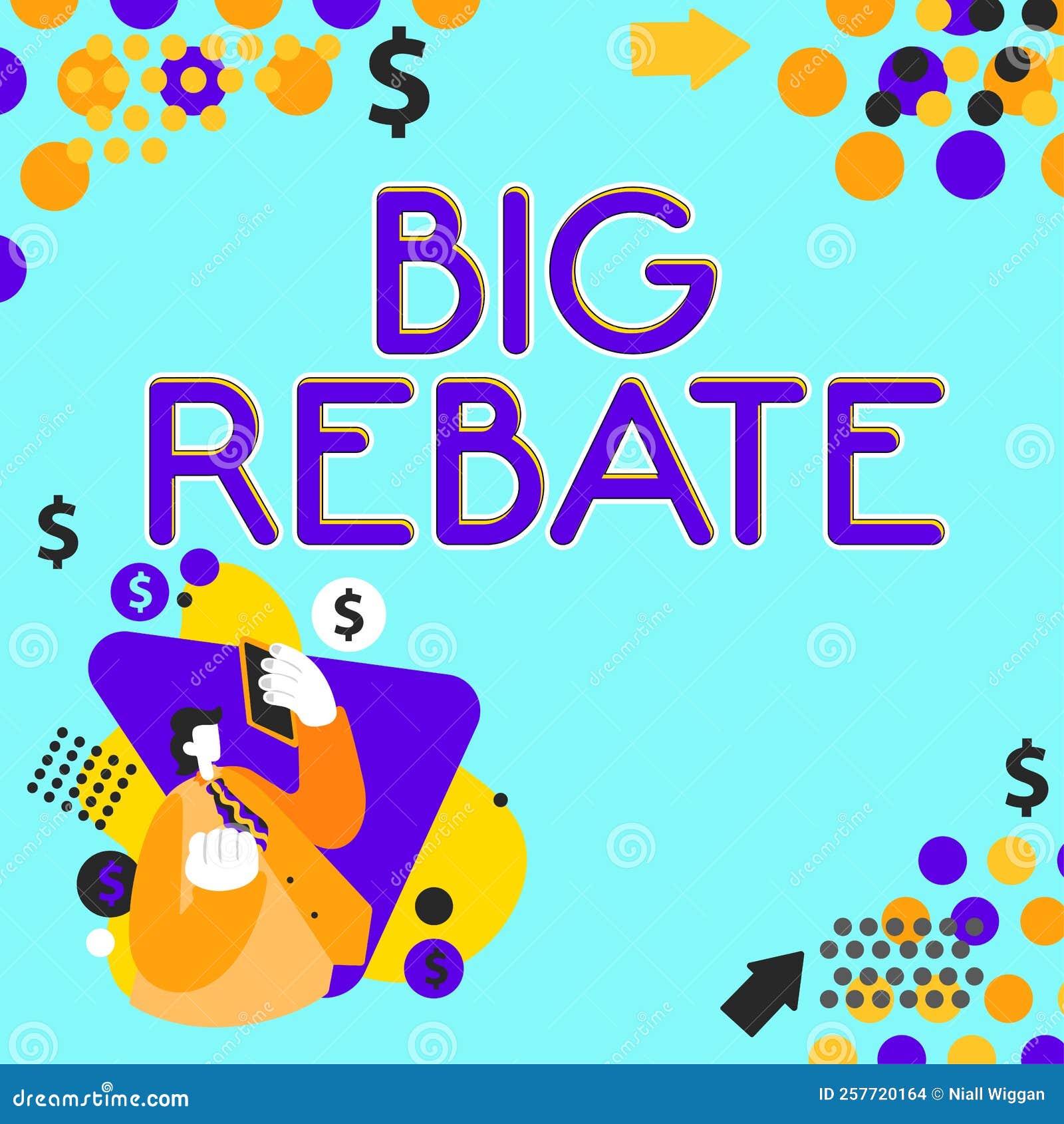 conceptual-display-big-rebate-business-approach-huge-rewards-that-can