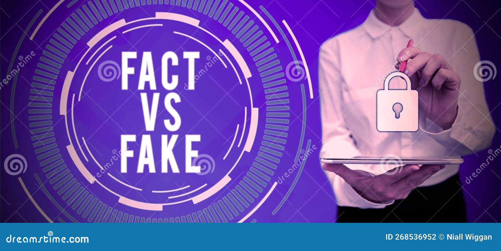 conceptual display fact vs fake. conceptual photo is it true or is false doubt if something is real authentic