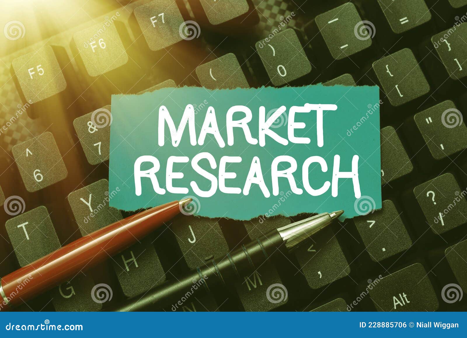 Conceptual Display Market Research. Business Idea Gathering Information
