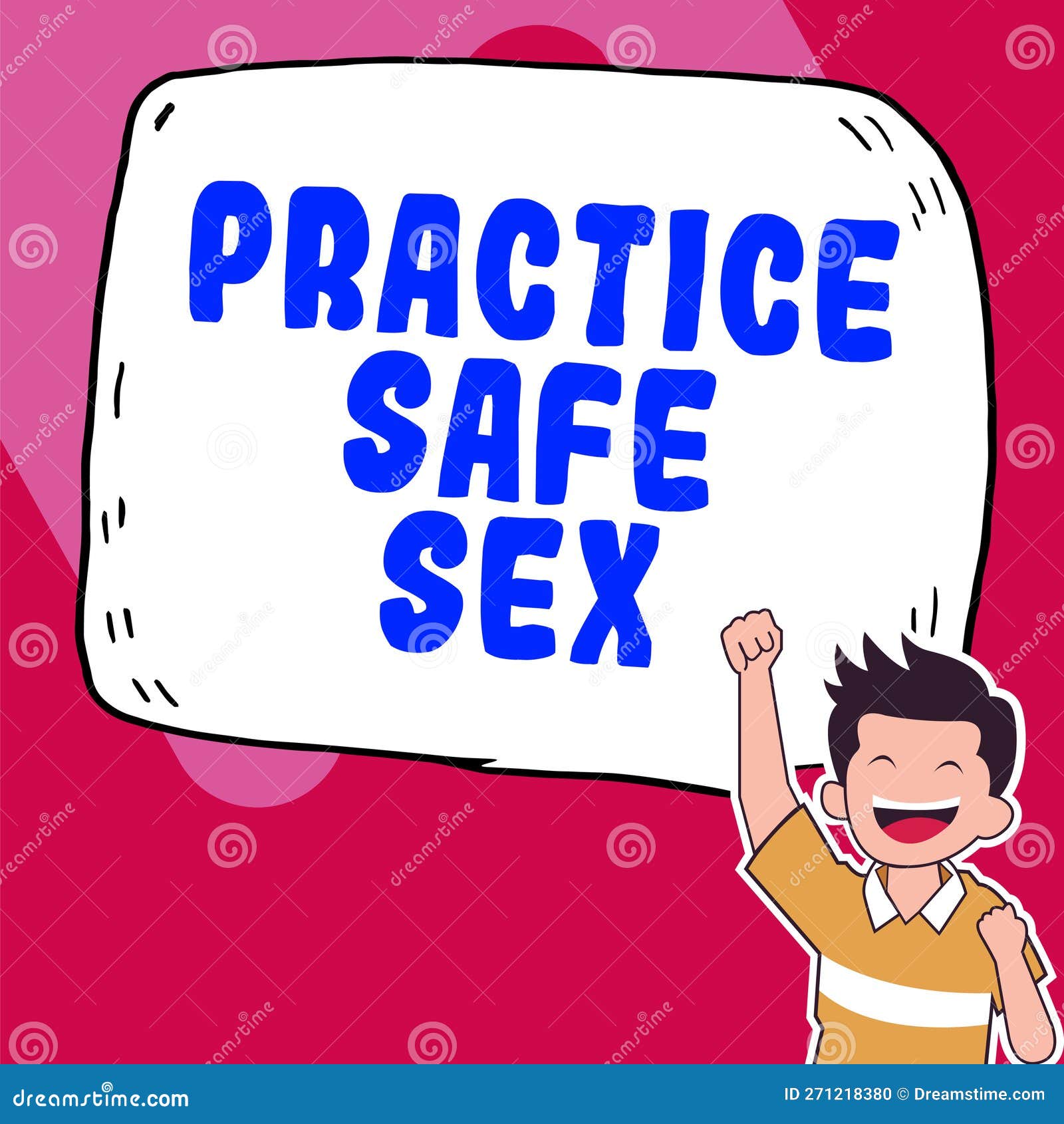 Conceptual Display Practice Safe Sex Business Overview Intercourse In Which Measures Are Taken