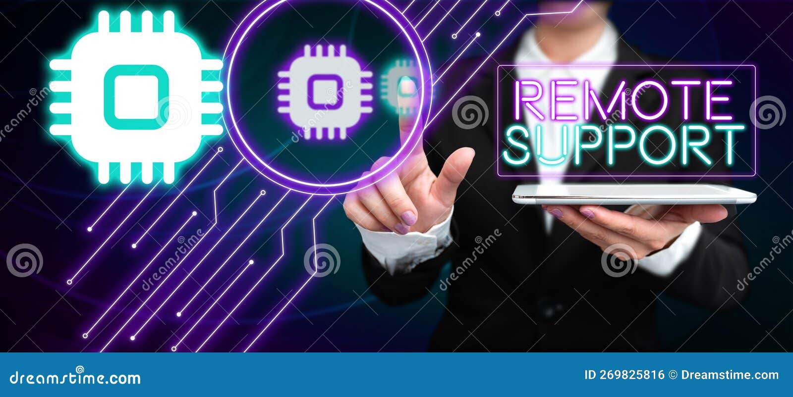 Conceptual Display Remote Support Business Idea Help End users To conceptual-display-remote-support-business-idea-help-end-users-to