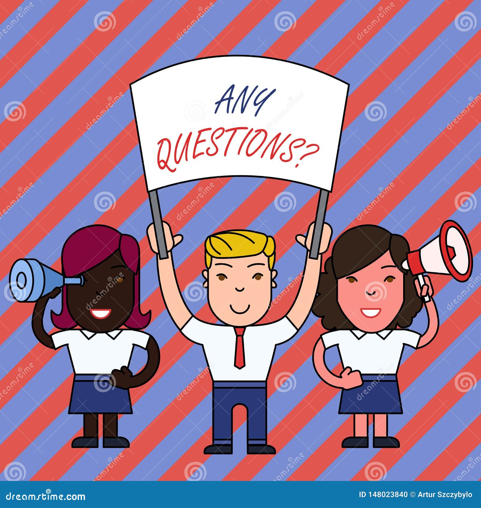 Conceptual Hand Writing Showing Any Questions Question. Business Photo Text  You Say Write Order To Ask Demonstrating Stock Illustration - Illustration  of class, idea: 148023840
