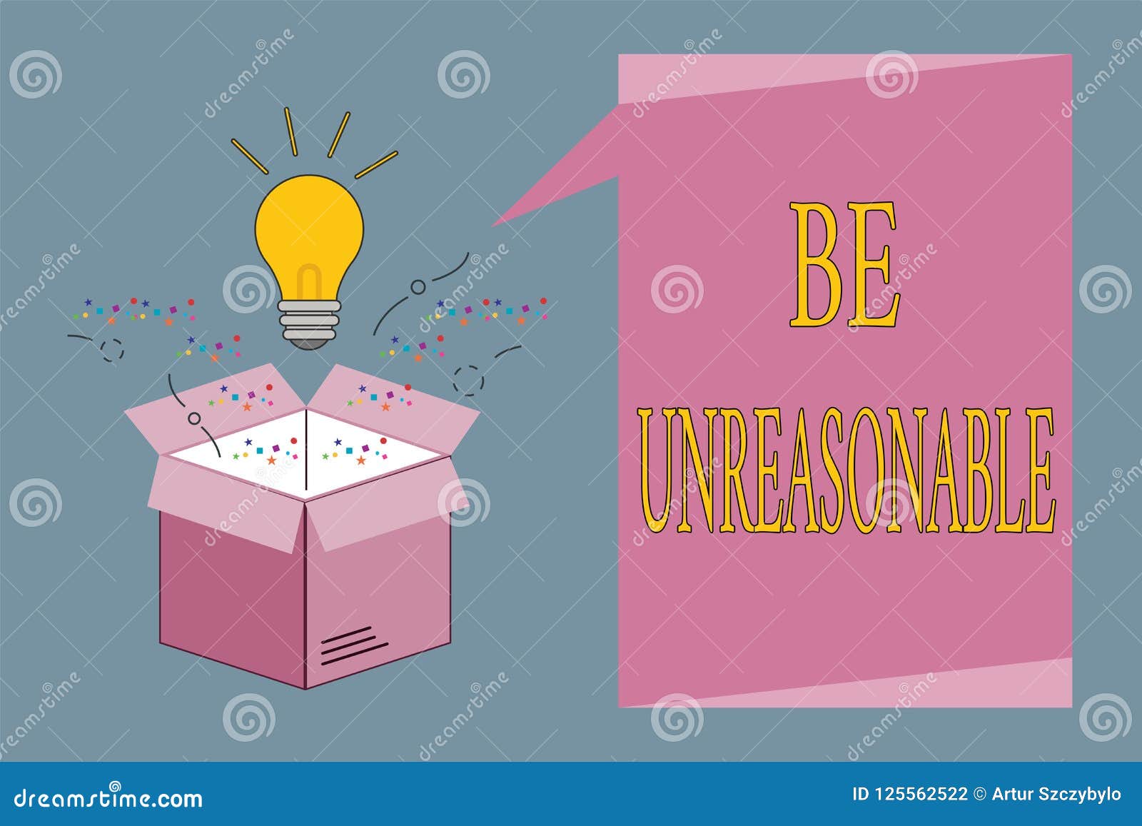conceptual hand writing showing be unreasonable. business photo showcasing behaving not in accordance with practical realities