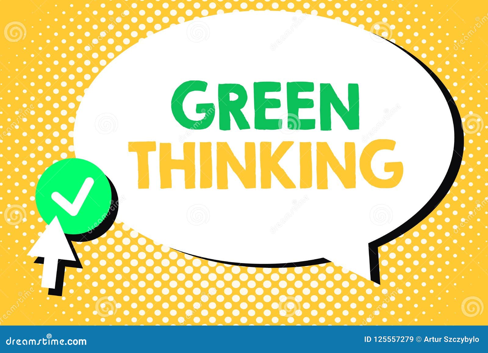 conceptual hand writing showing green thinking. business photo text taking ction to make environmental responsibility a reality