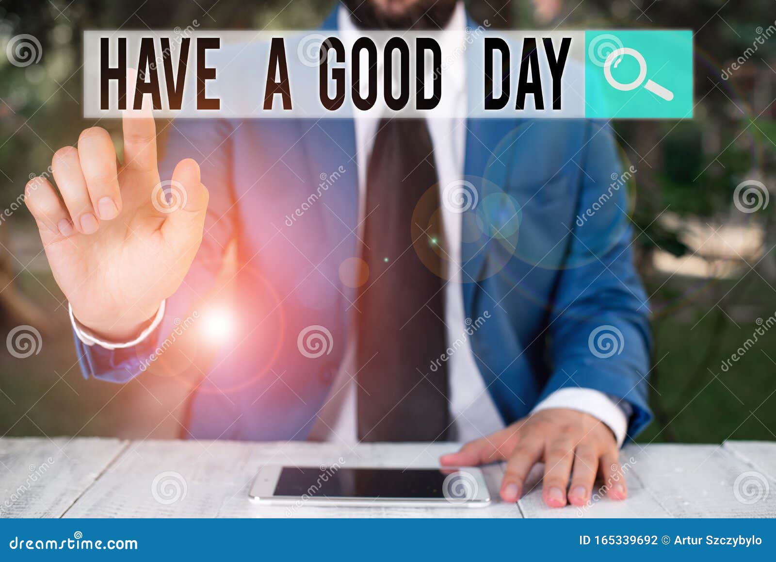 Conceptual Hand Writing Showing Have a Good Day. Business Photo ...