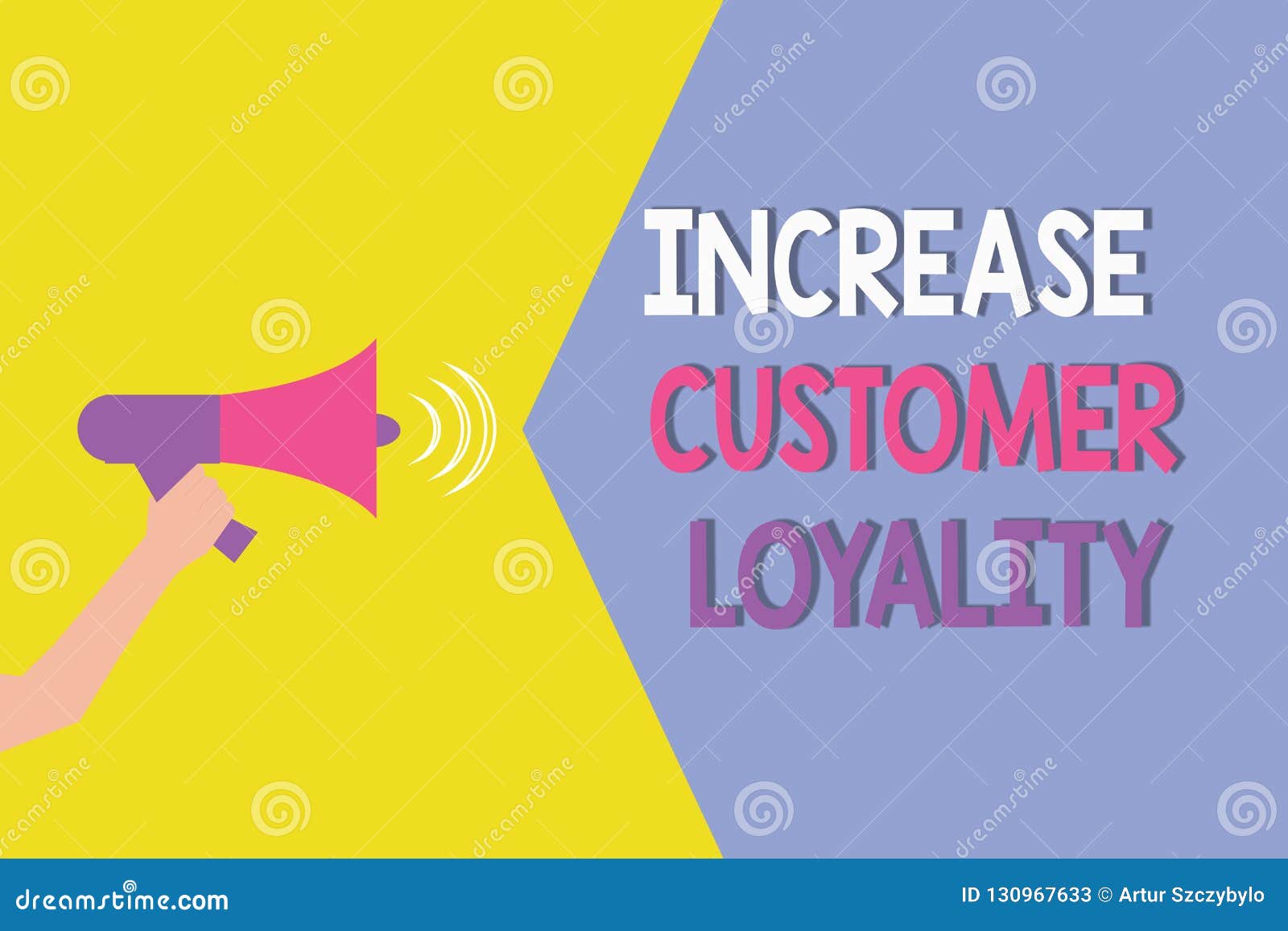 Conceptual Hand Writing Showing Increase Customer Loyalty. Business ...