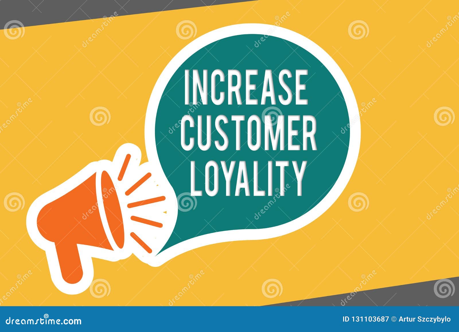 Conceptual Hand Writing Showing Increase Customer Loyalty. Business ...