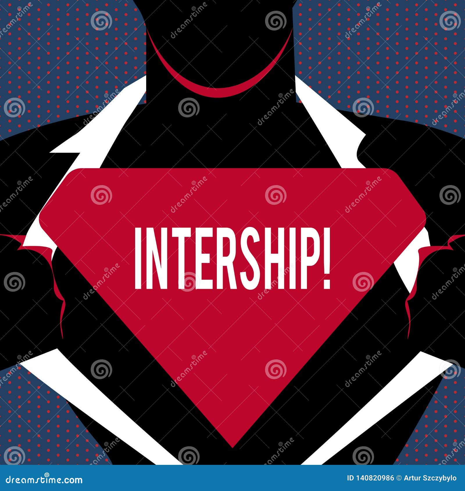 conceptual hand writing showing intership. business photo text student or trainee who works in a company to obtain