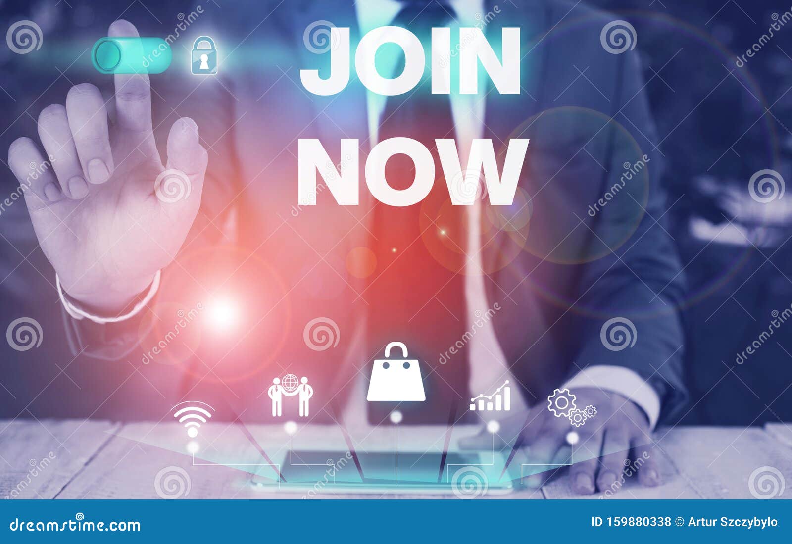 conceptual hand writing showing join now. business photo showcasing an invite to a demonstrating or a friend to become a