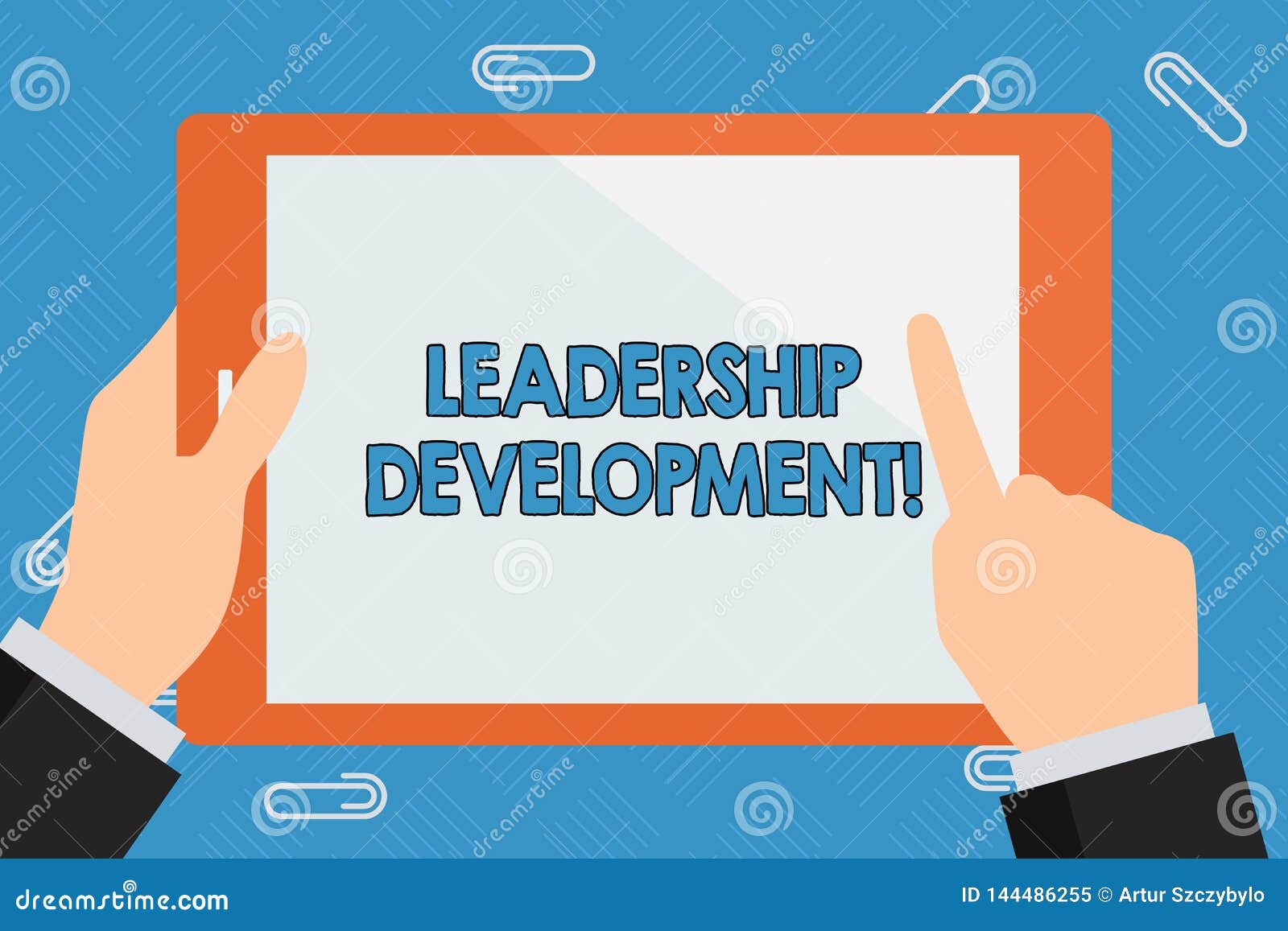 conceptual hand writing showing leadership development. business photo showcasing program that makes showing become