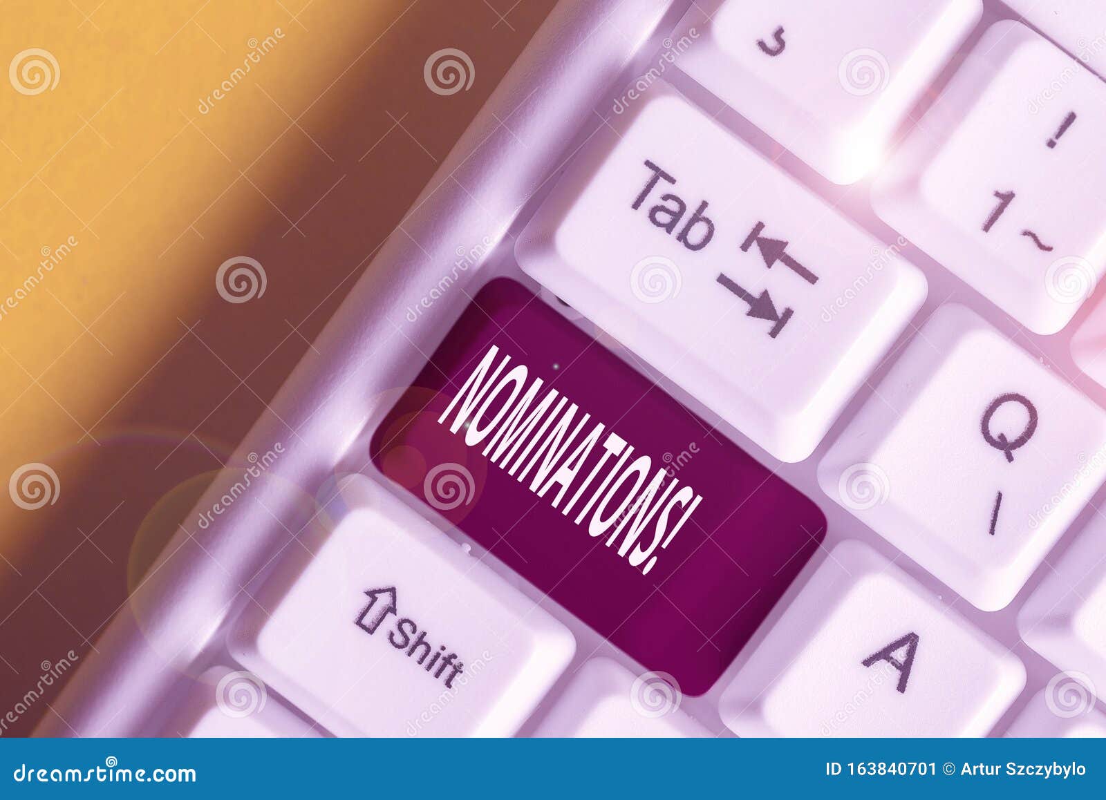 conceptual hand writing showing nominations. business photo showcasing action of nominating or state being nominated for