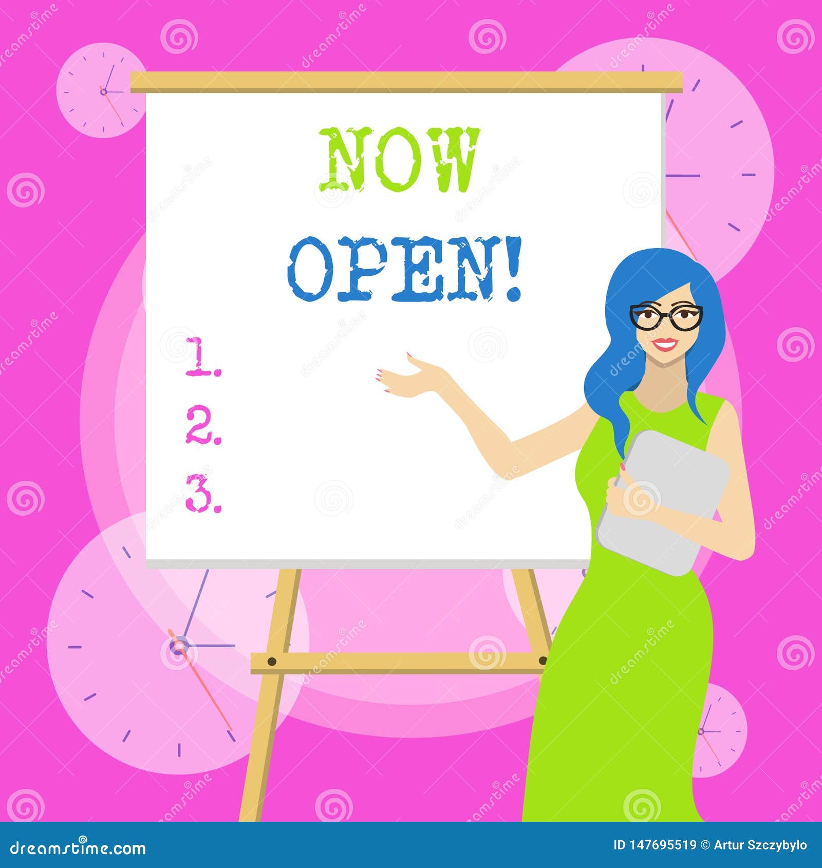 Conceptual Hand Writing Showing Now Open Business Photo Text