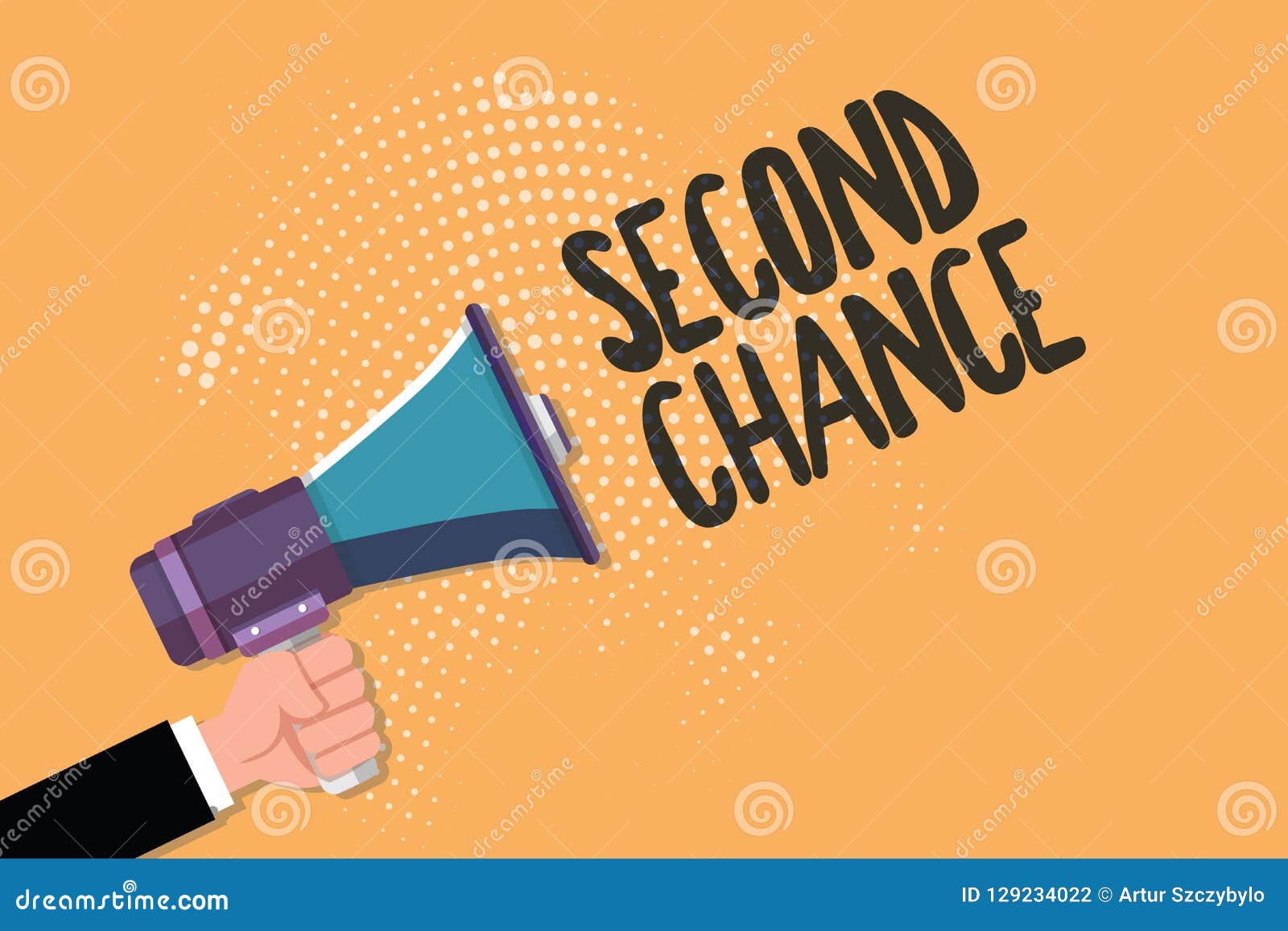 Text sign showing Second Chance. Concept meaning Giving another shot  Engaged again to business venture Illustration Of Empty Big Chat Box For  Waiting Stock Photo - Alamy