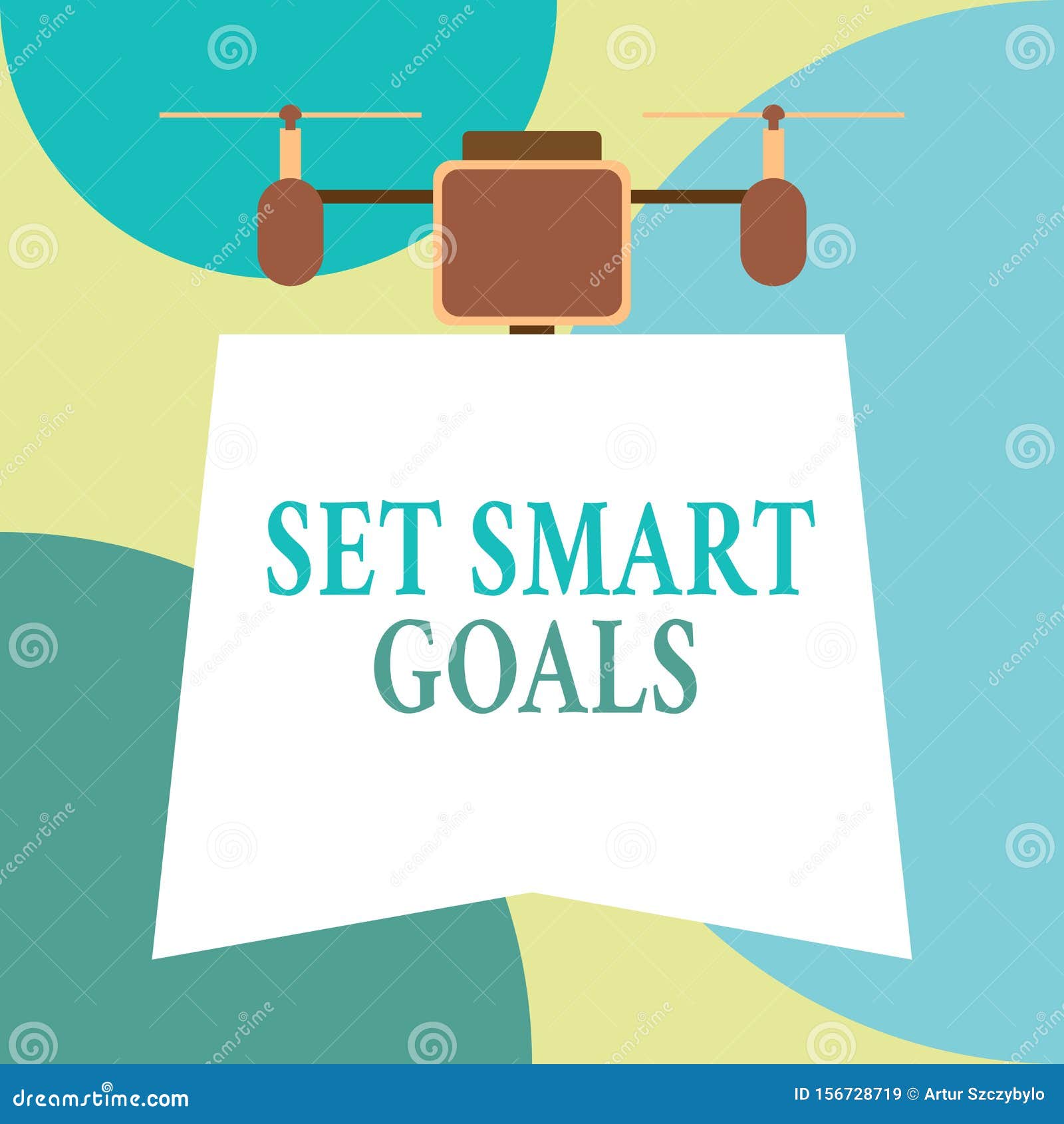 Conceptual Hand Writing Showing Set Smart Goals Business Photo Showcasing Giving Criteria To Guide In The Setting Of Stock Illustration Illustration Of Innovation Achievement