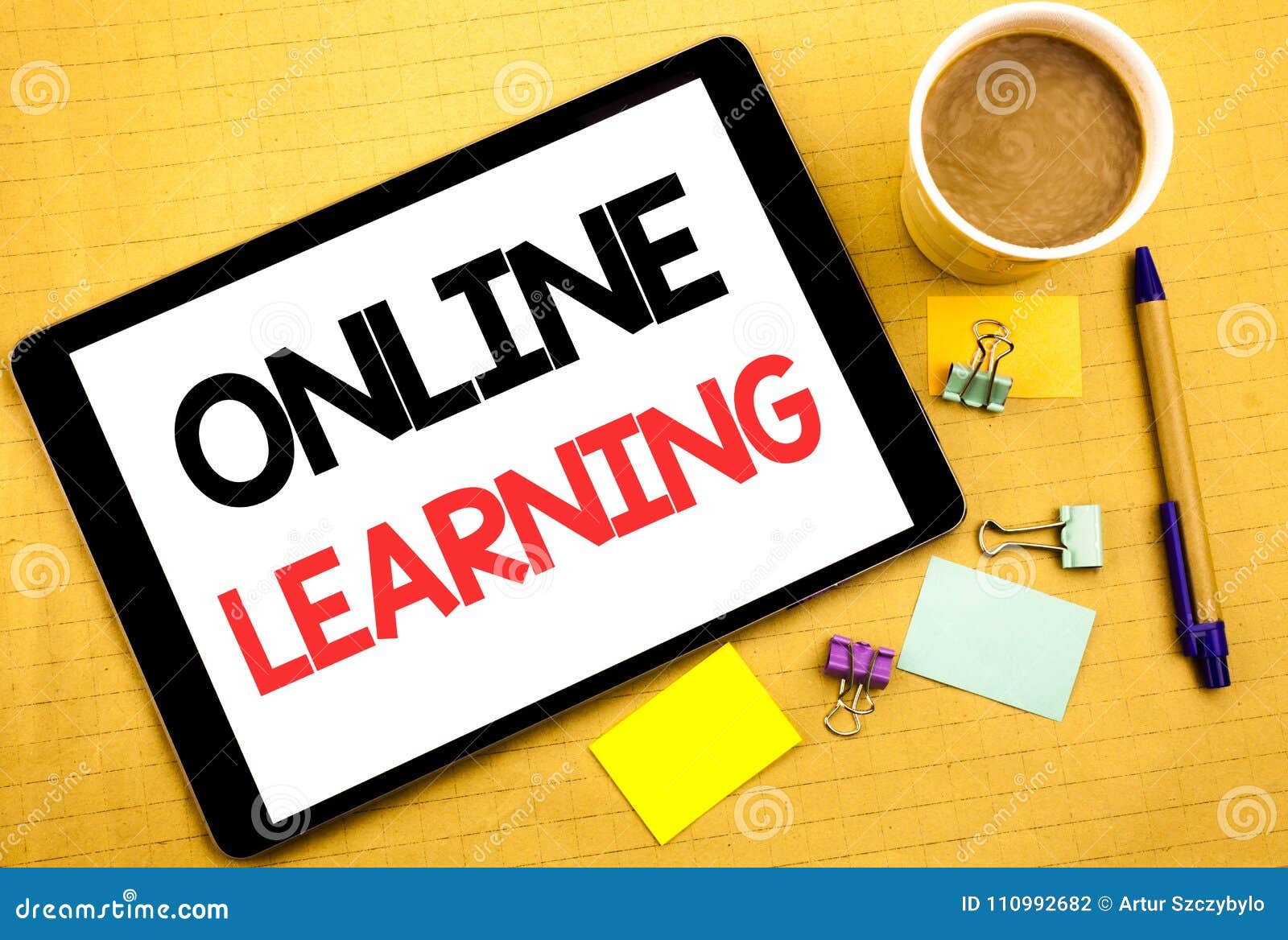 Writing online learning
