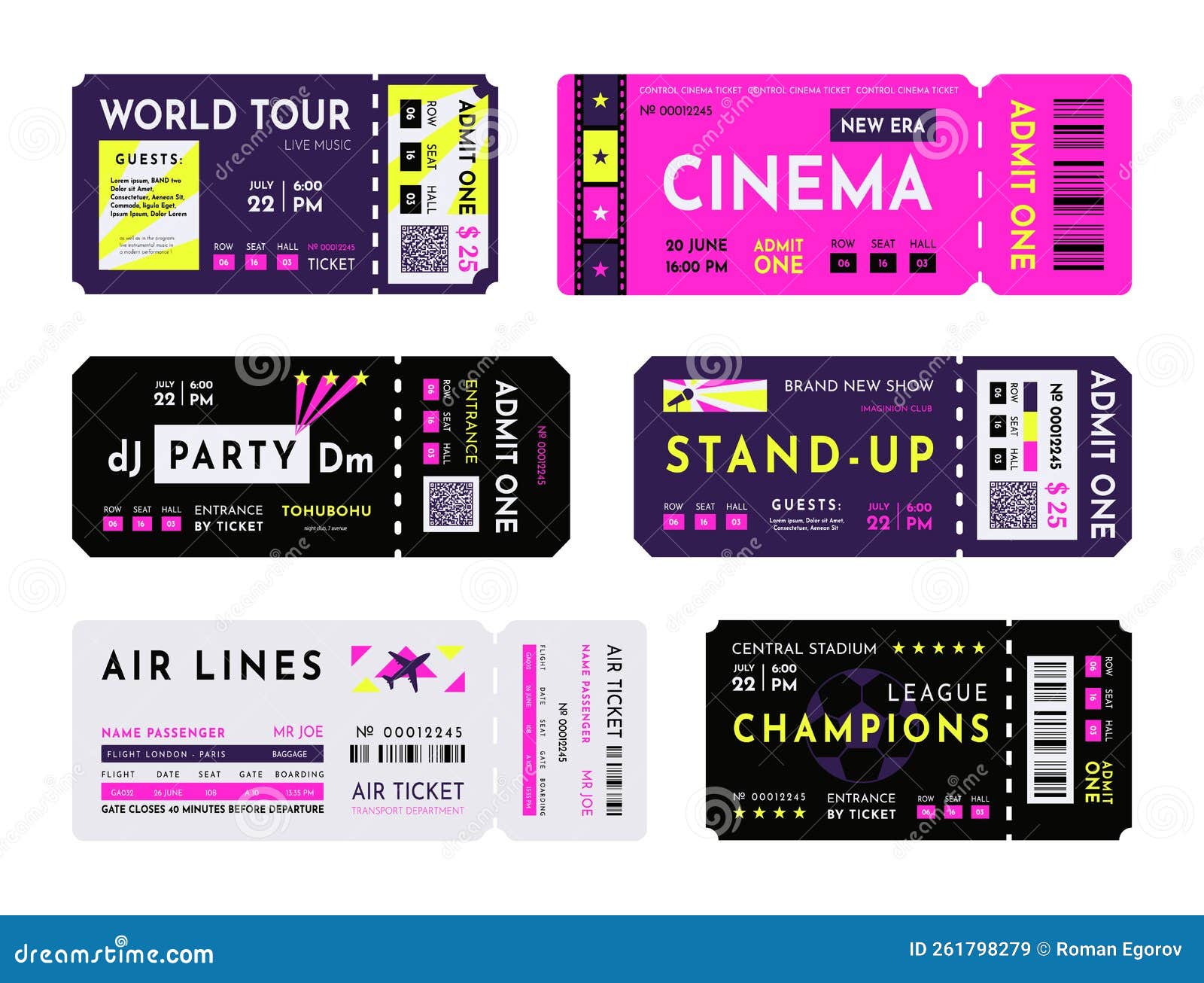 Concert or Festival Ticket Event Coupon Template Cinema or Music Concert or Festival Ticket Event Coupon Template Cinema or Music
