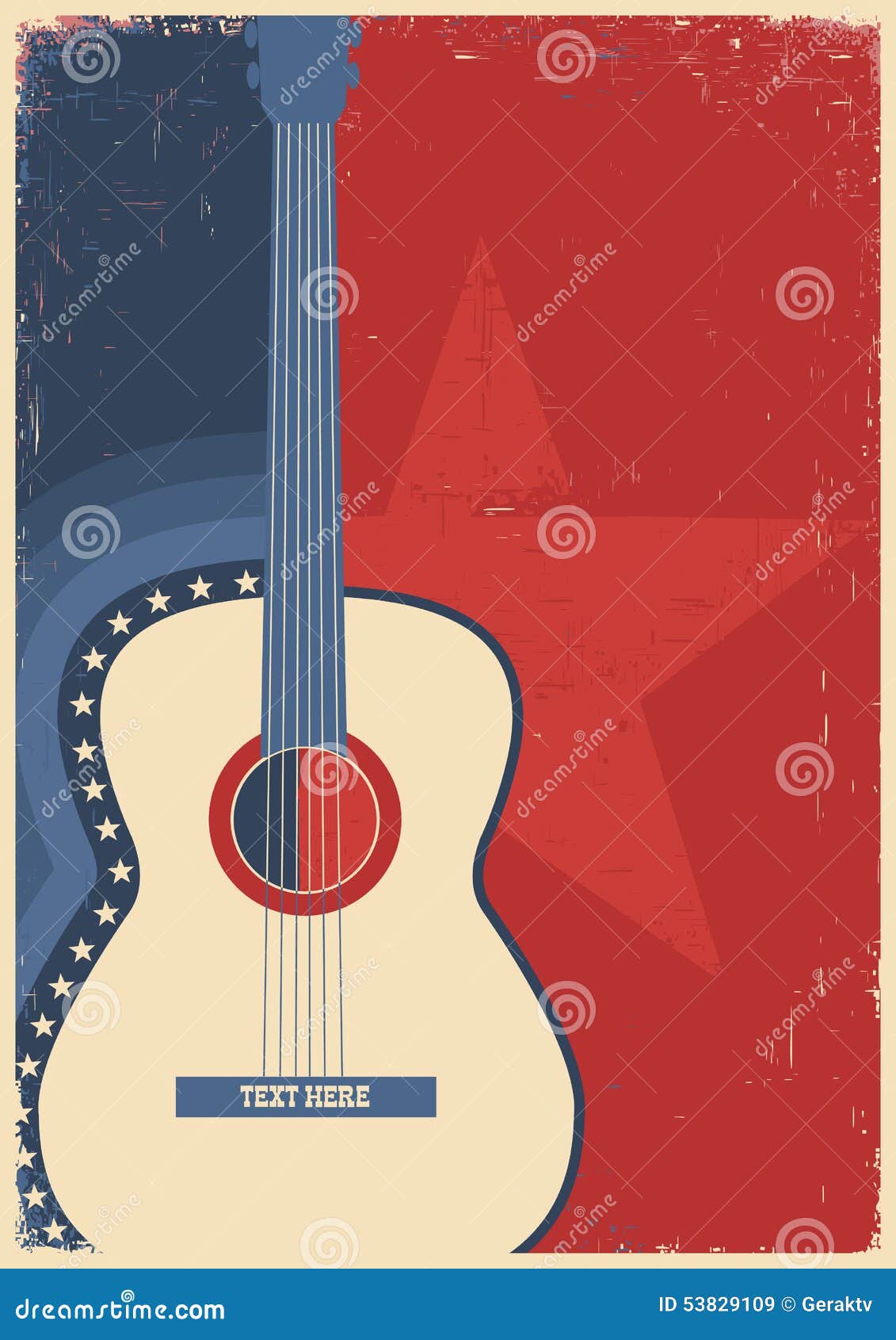 Concert Guitar For Poster Music Festival Concert Guitar For Poster Music Festival