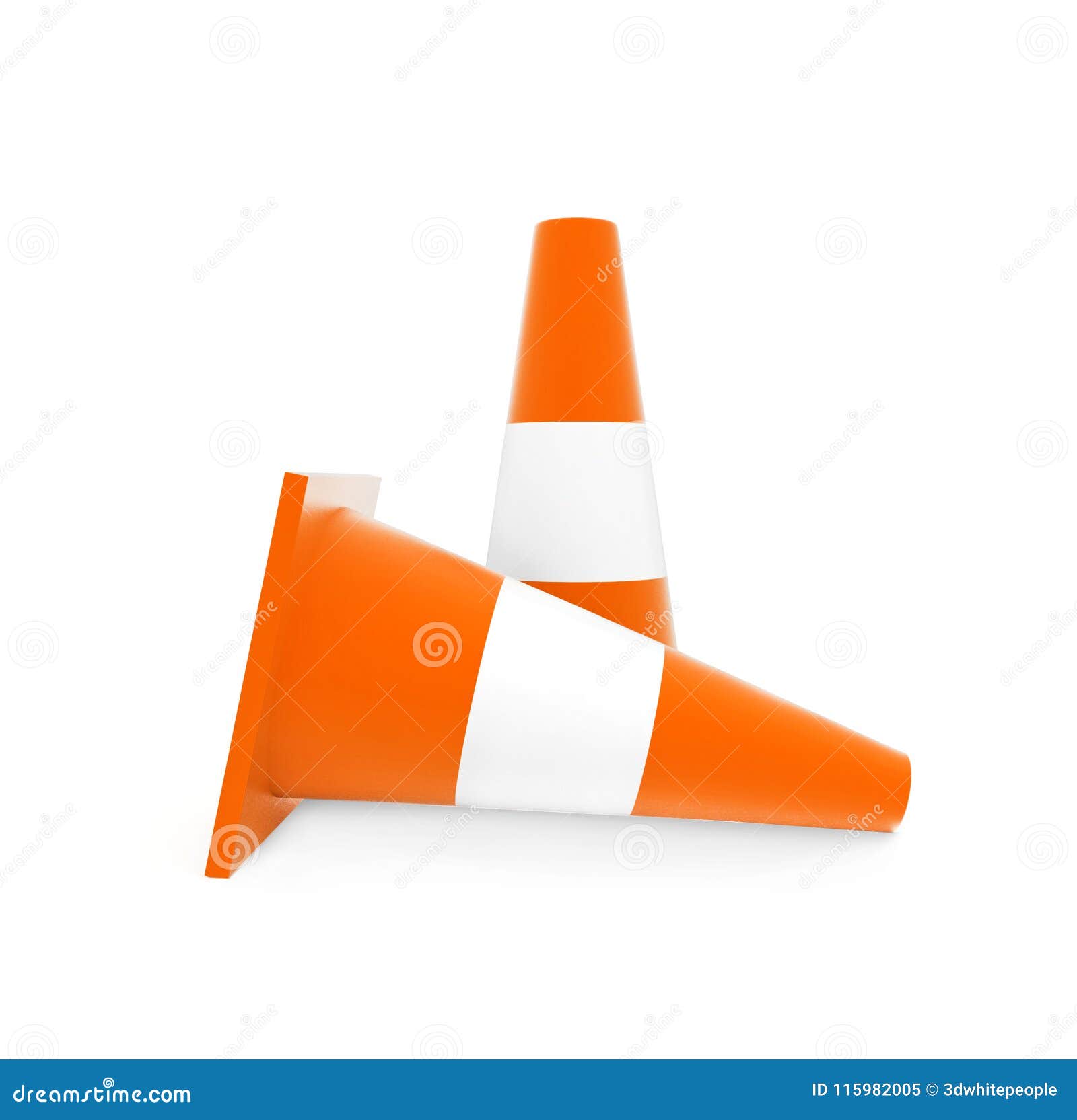 Coni Traffico TC-30Fx4 - Set 4 Pezzi, 30cm, Rosso Riflettente