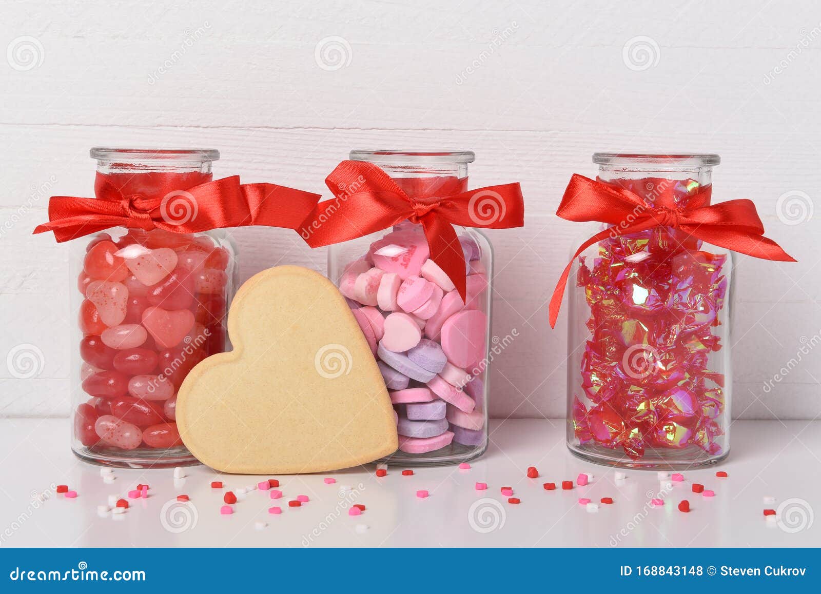 Caramelle di San Valentino fotografia stock. Immagine di felice - 47280490