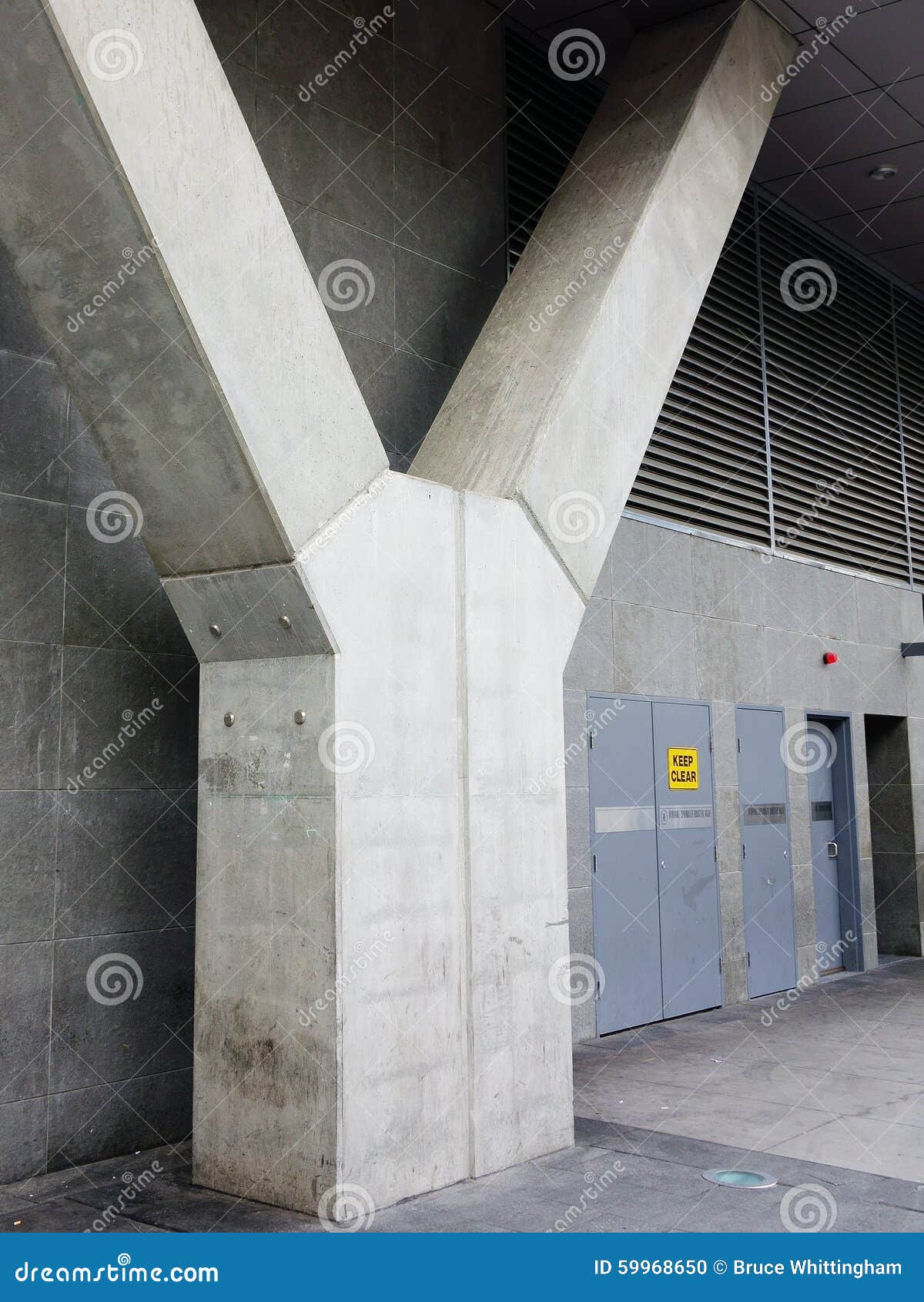 concrete building buttress