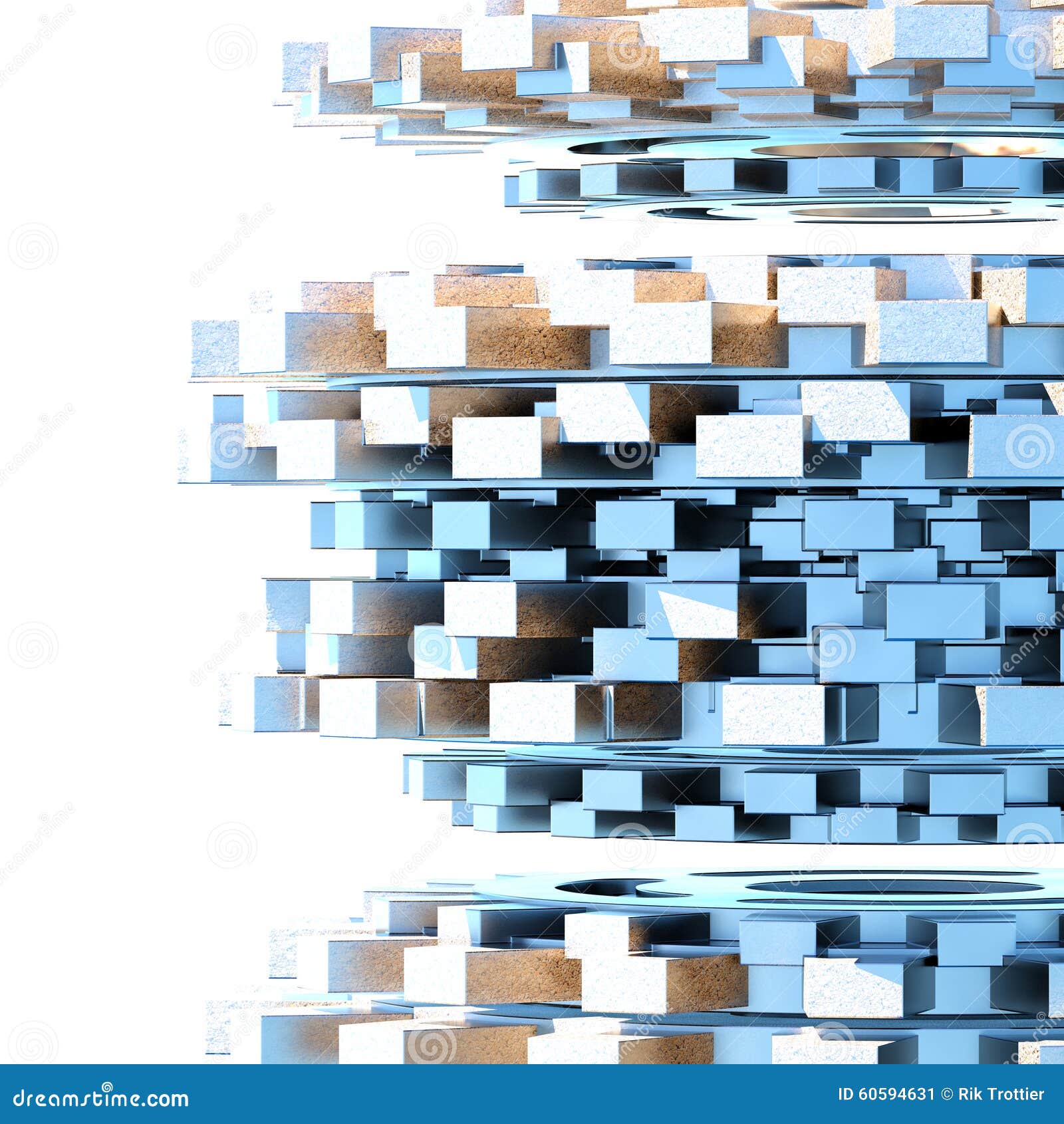 Concrete gears stock illustration. Illustration of glass 60594631