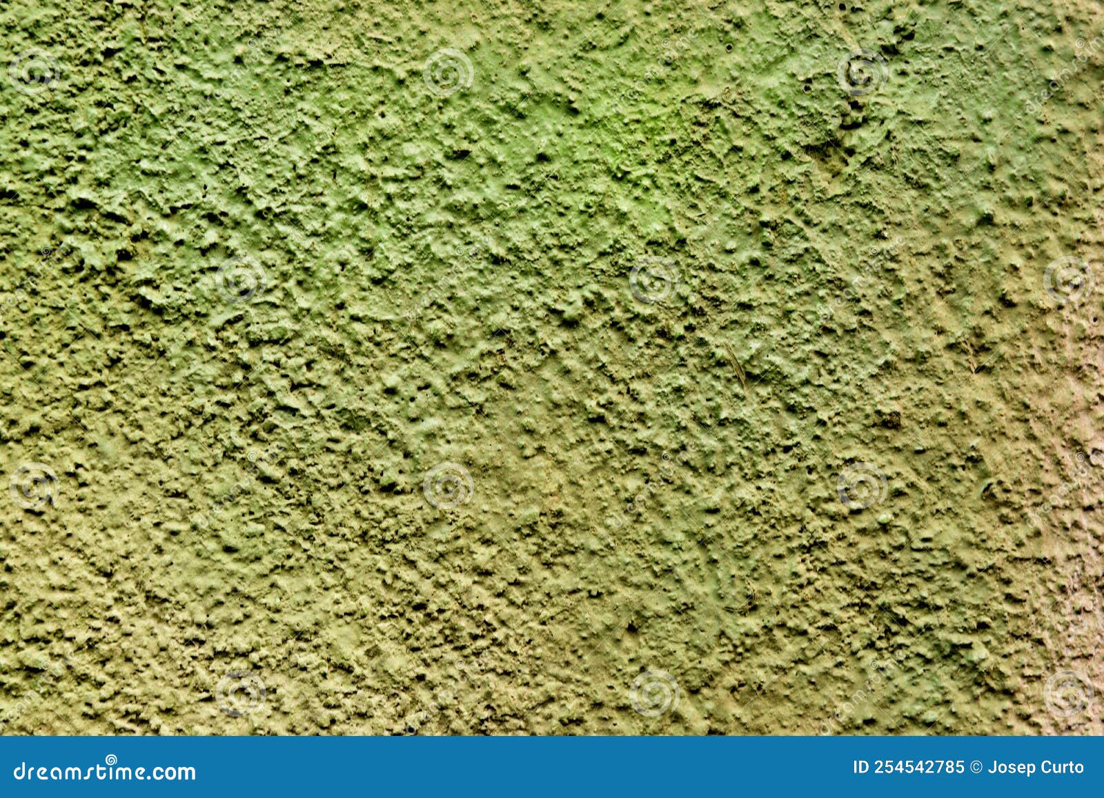 A Concrete Wall Painted with Green Spray Stock Image Image of space