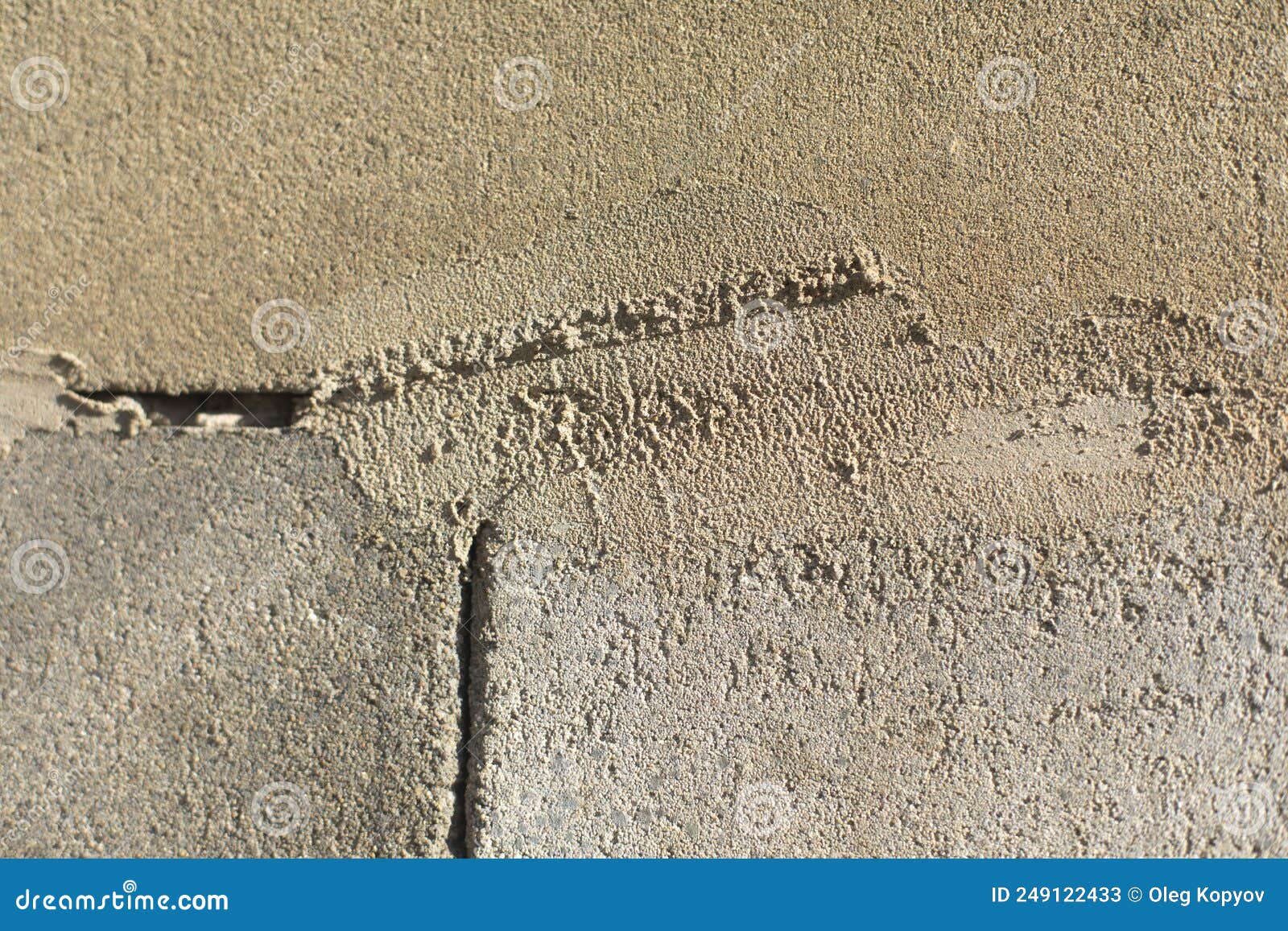 Concrete Wall. Raw Wall Surface Stock Image Image of design, exterior