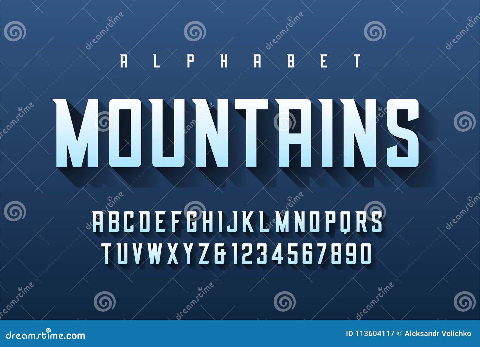 condensed retro display font , alphabet, character set, le