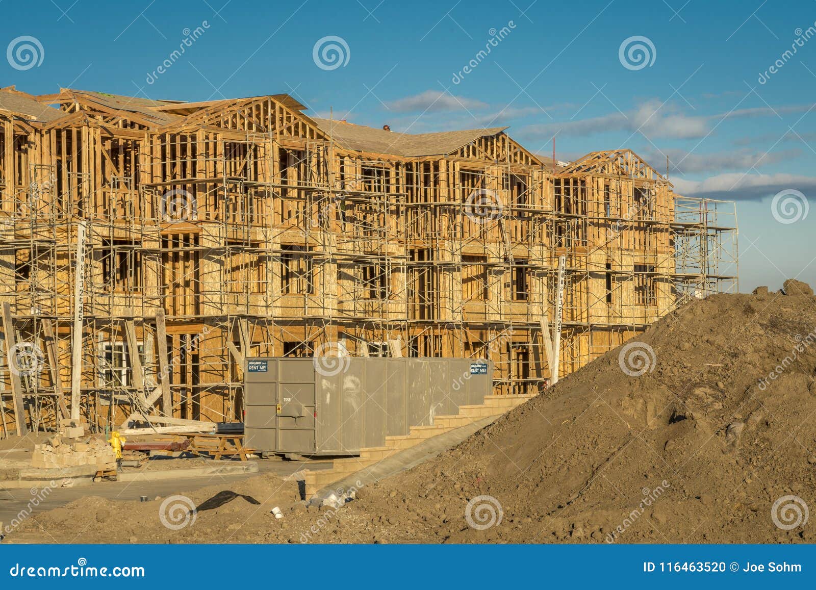 Condo Complex Under Construction in Camarillo/Oxnard Area Off Route 101