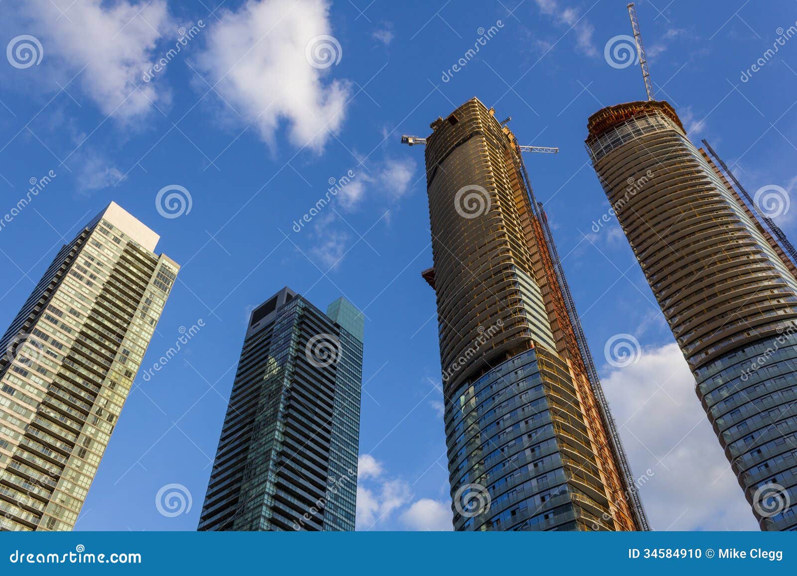 Condo Construction in Canada Stock Photo Image of tower, flats 34584910