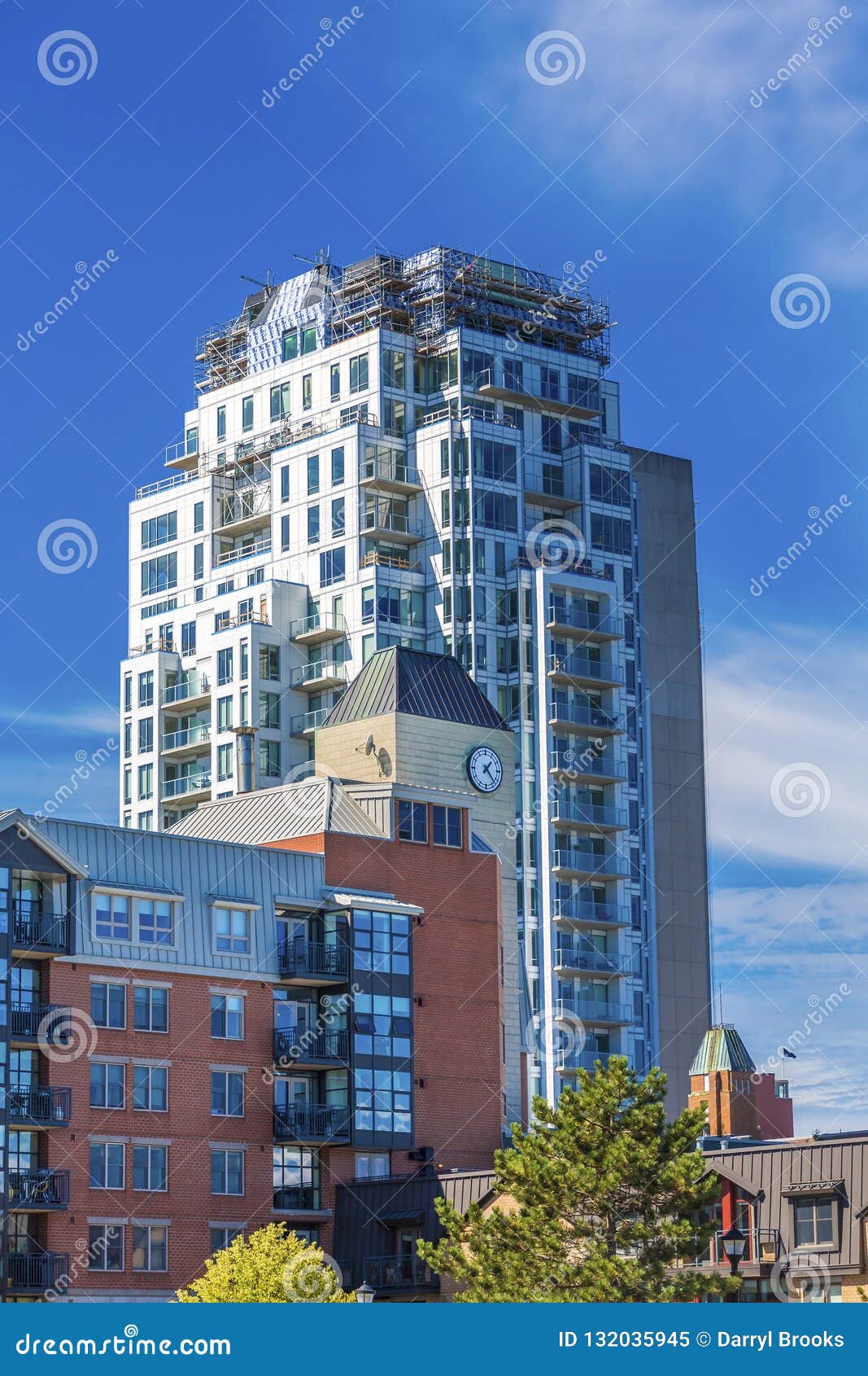 Condos in Halifax stock image. Image of holiday, tower 132035945