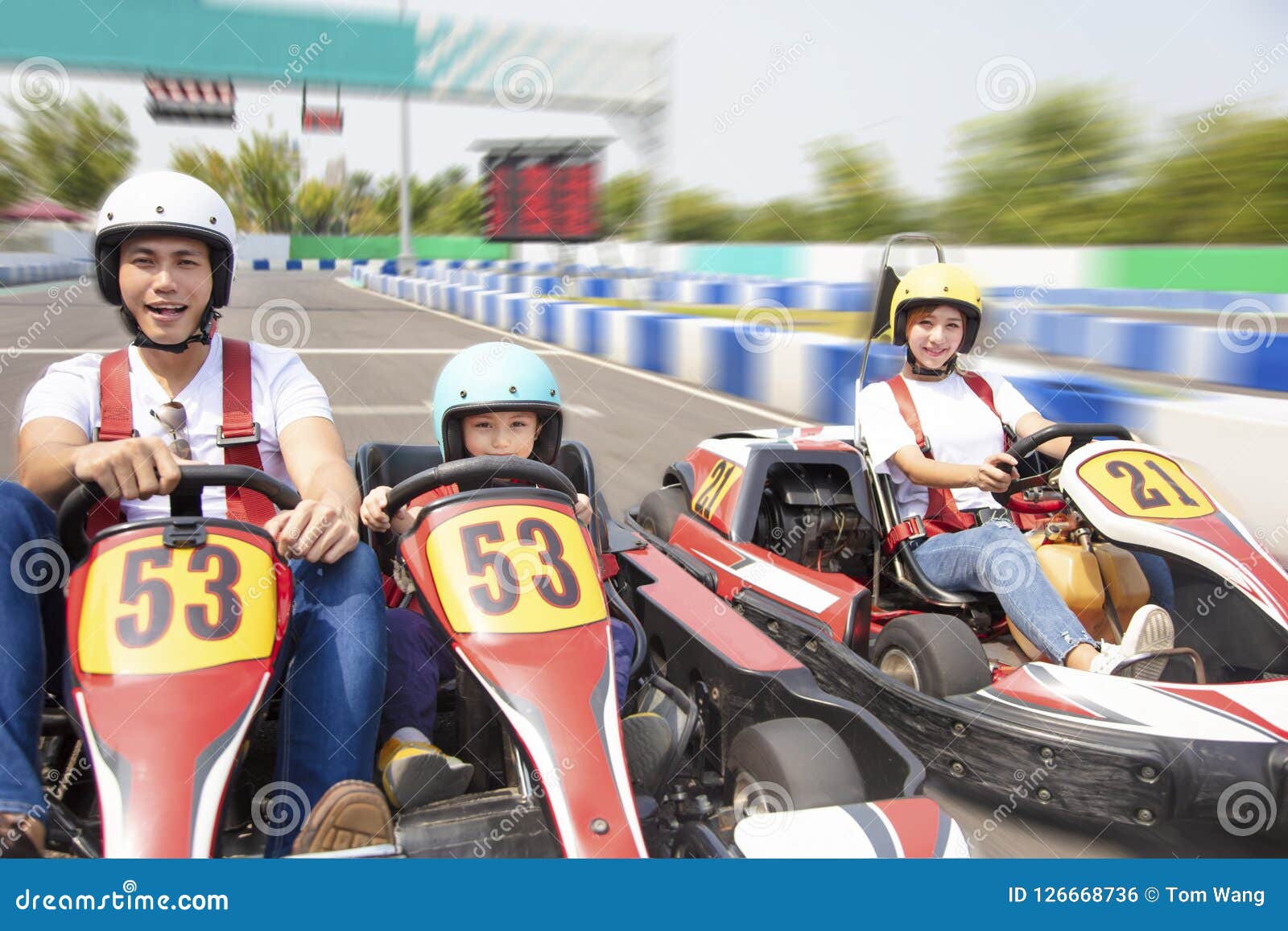 Karts para toda a família