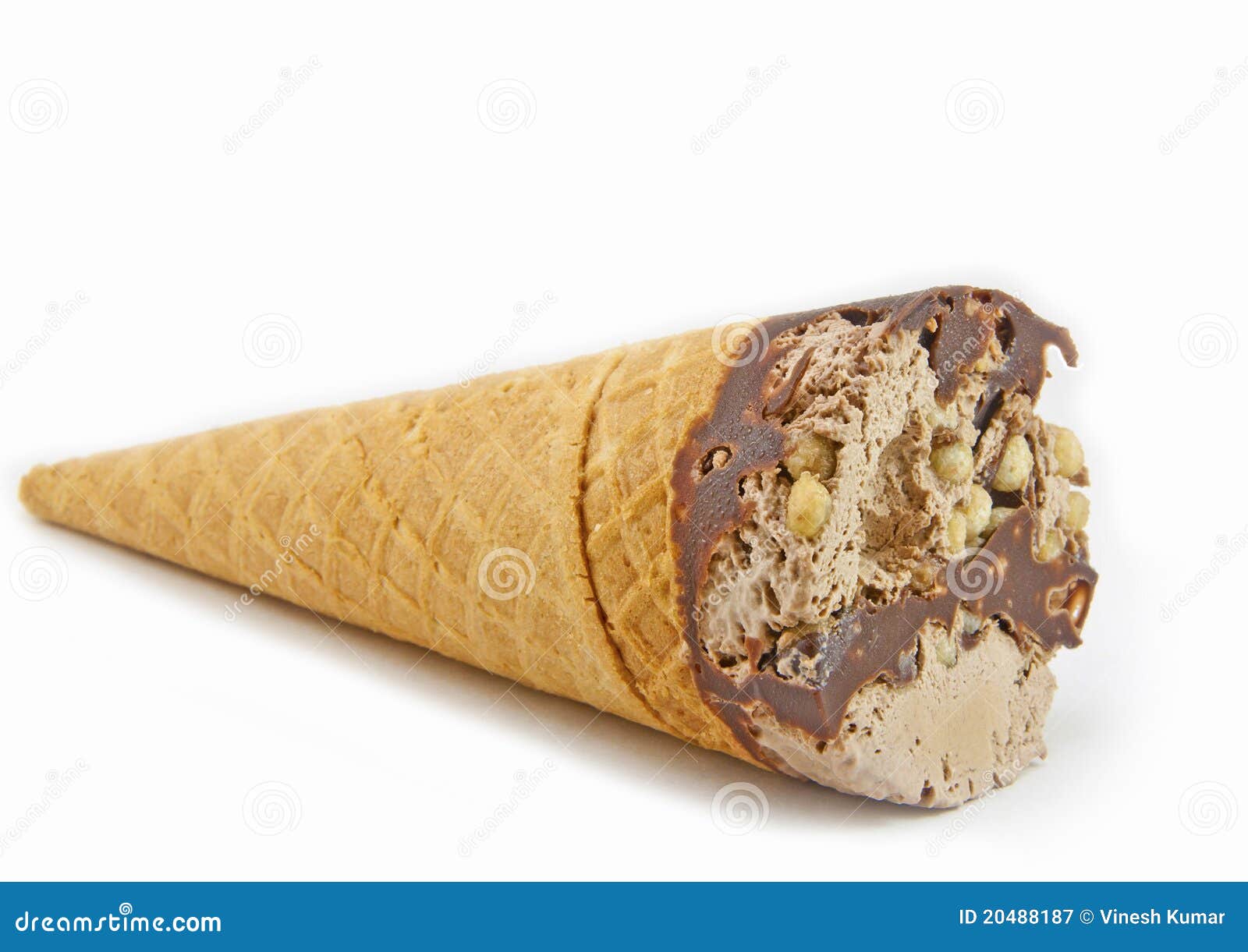 Cone de gelado imagem de stock. Imagem de cone, vara 20488187